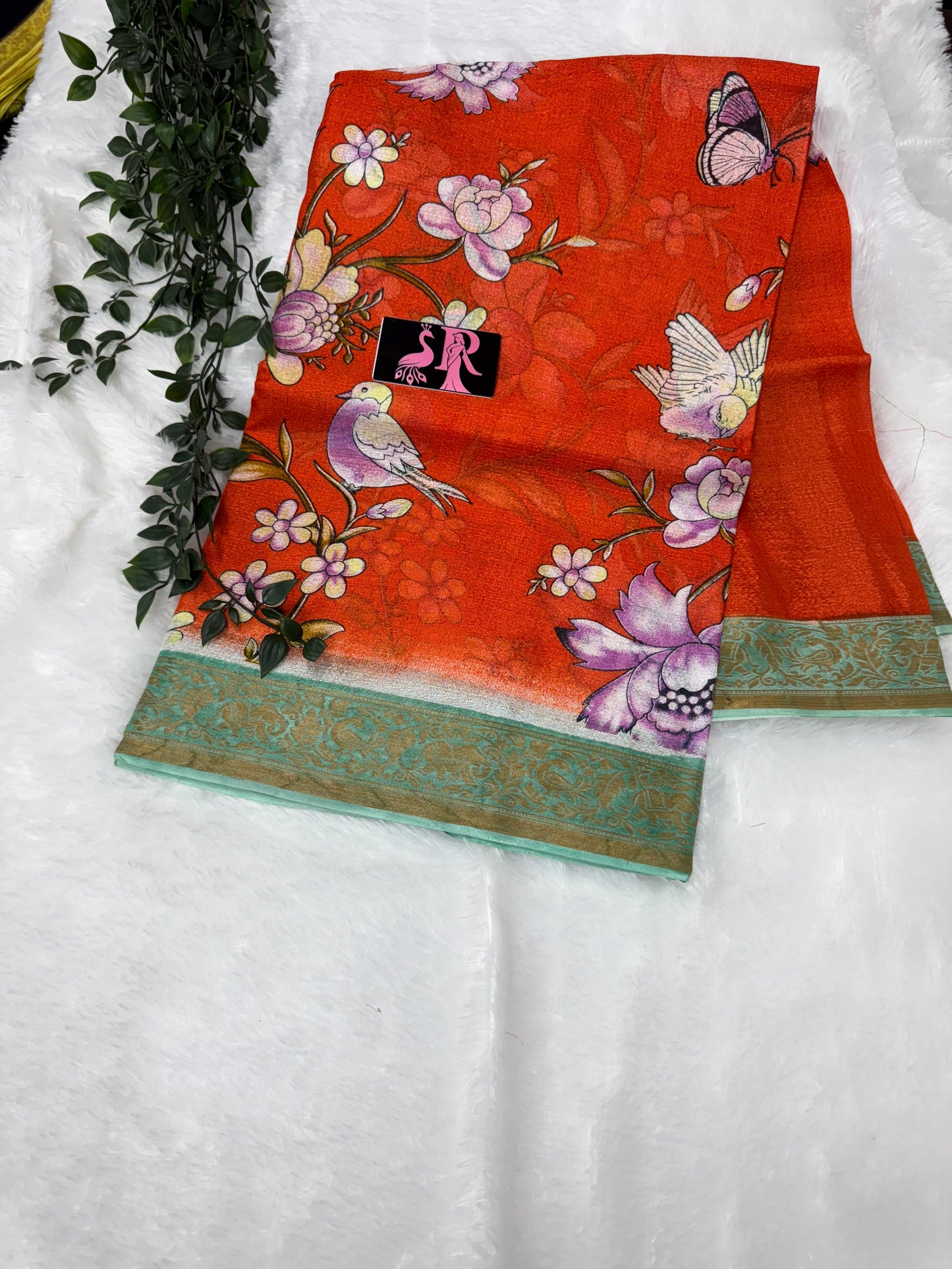 Khaddi Georget Block prints-SR1032B