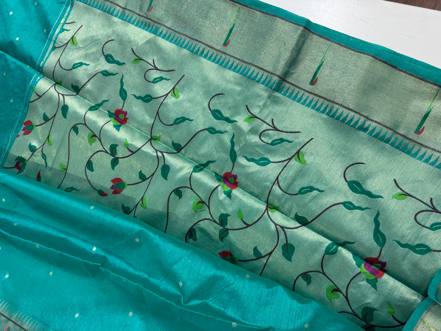 Tassar Paithani saree-SR1171E
