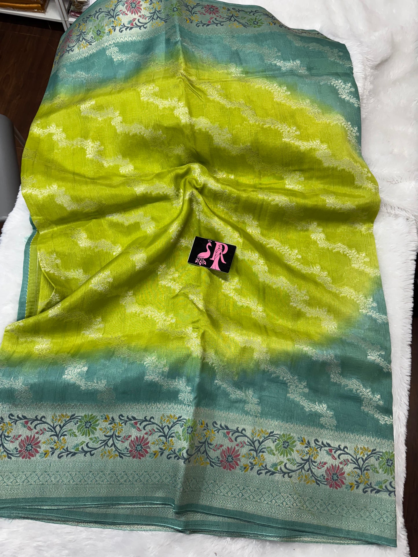 Pure Munga Tassar Paithani-SR1081B