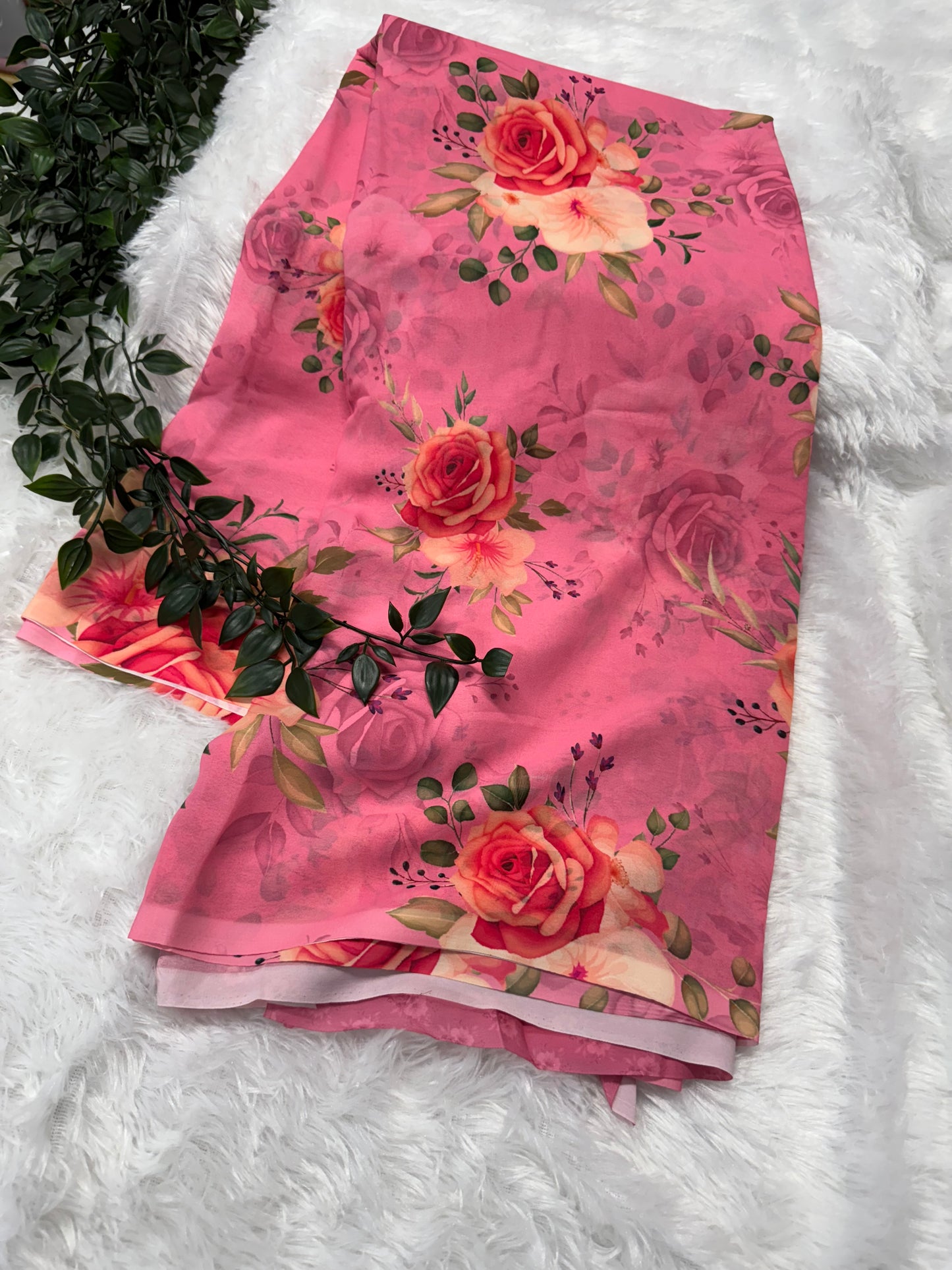 Georget flora saree-SR1099B