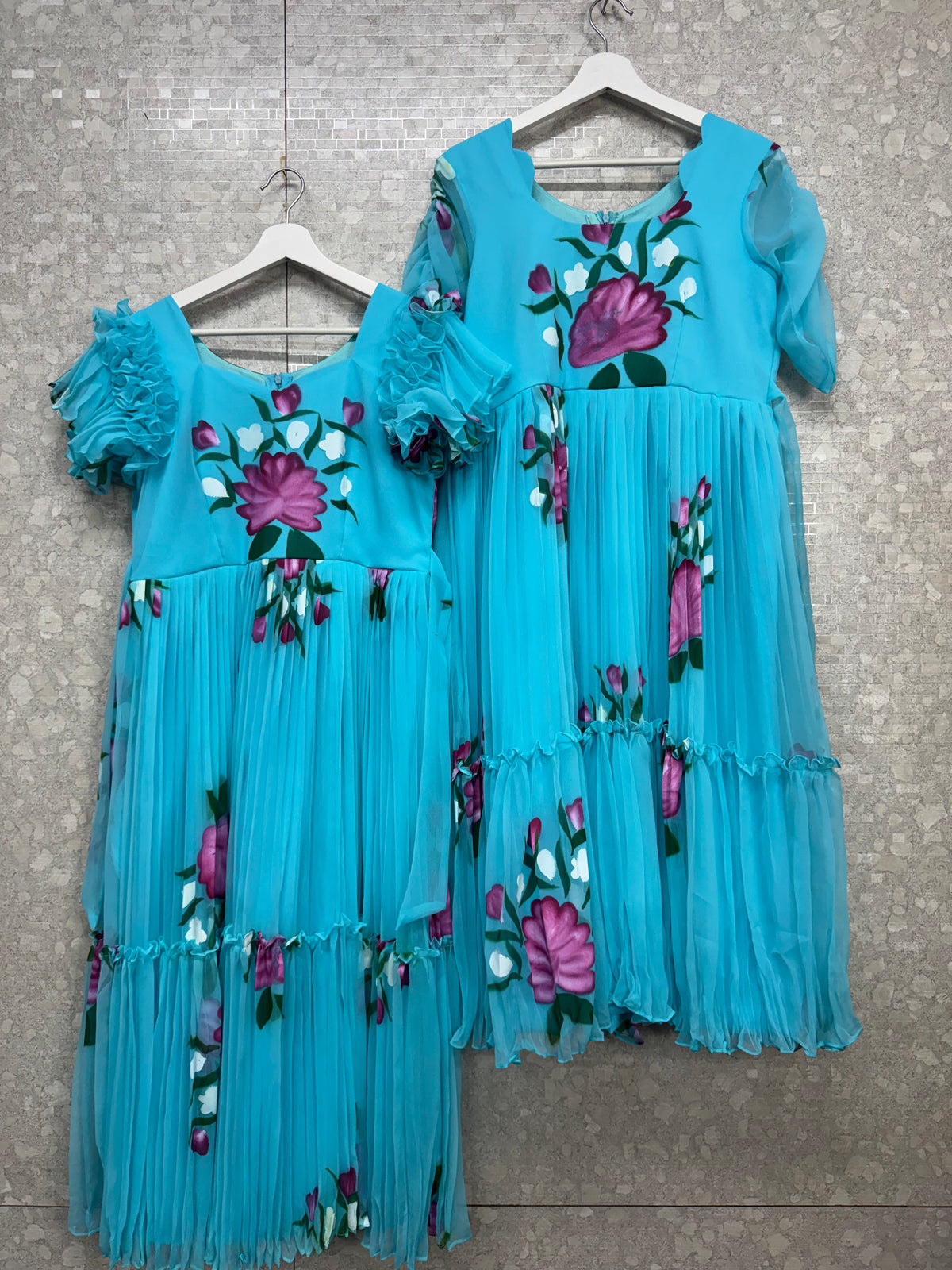 Georget Handpainted frock-SRF1072K