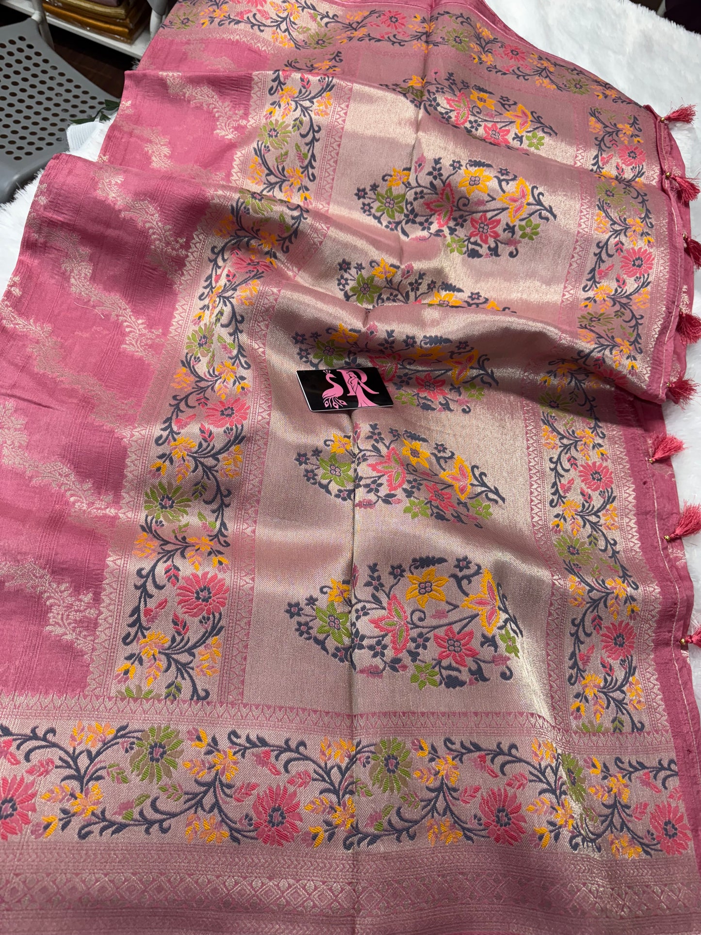Pure Munga Tassar Paithani-SR1082D