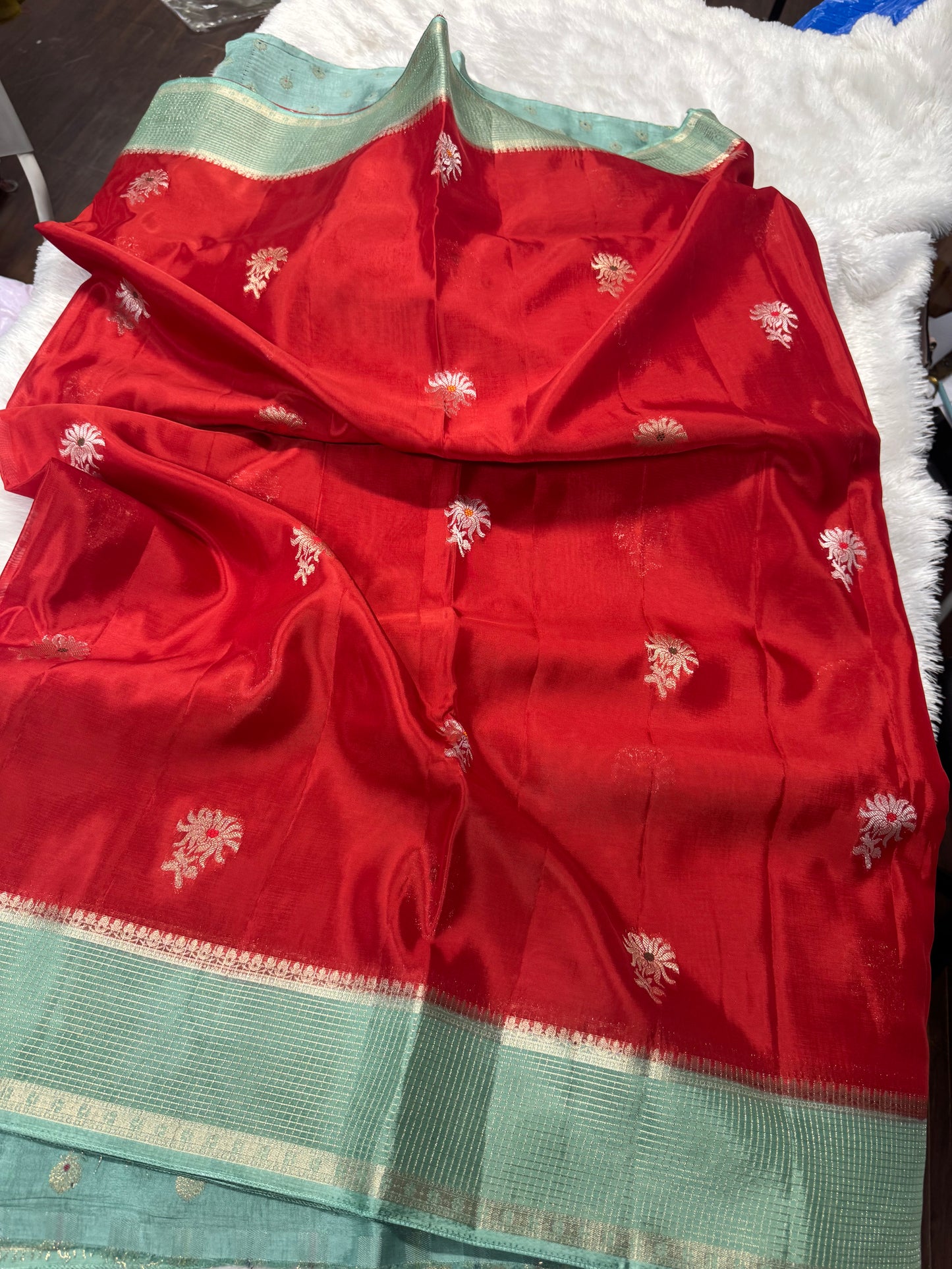 Russian silk saree-SR1246