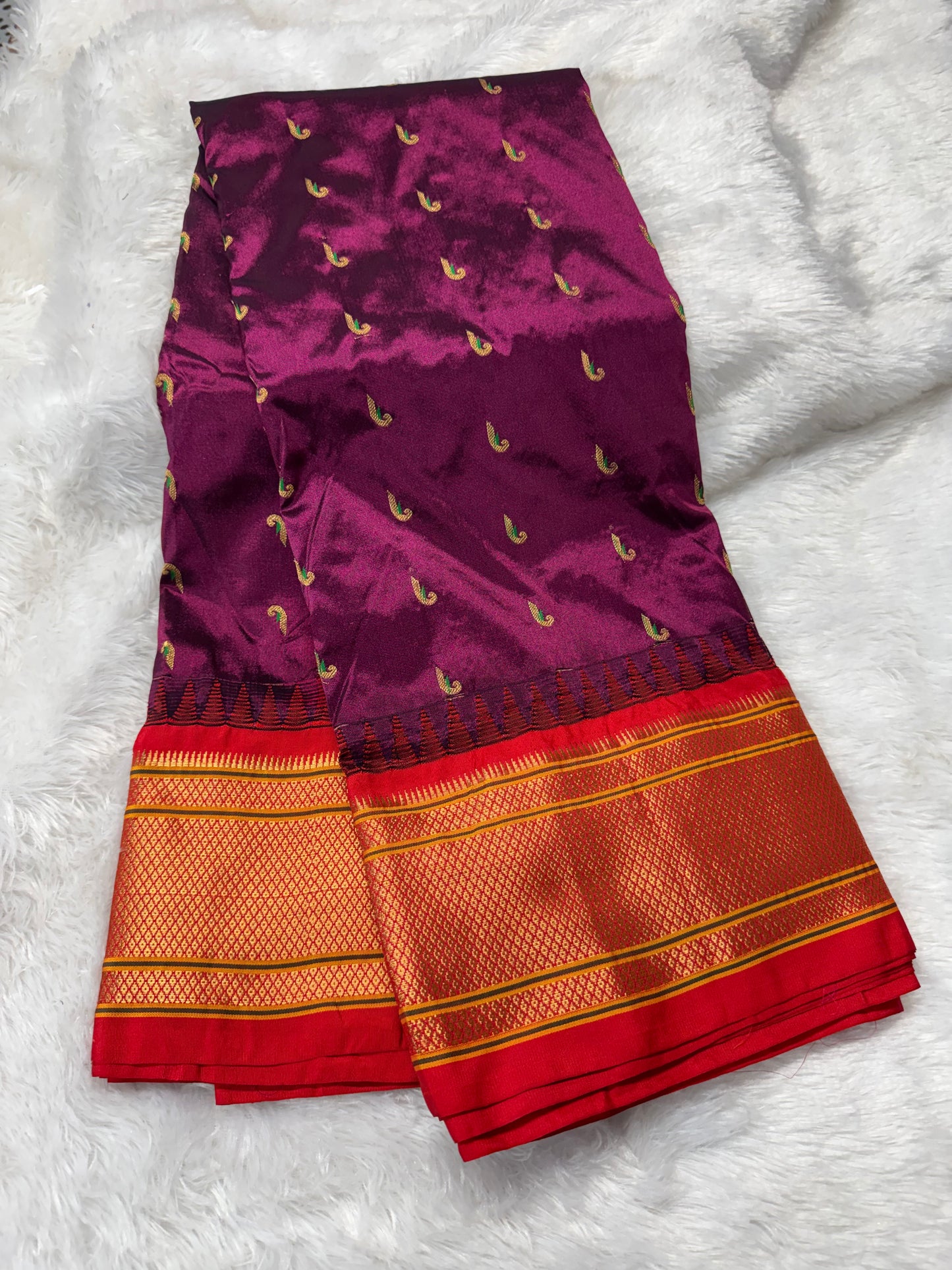 Narayanpet pattu paithani saree-SR1250A