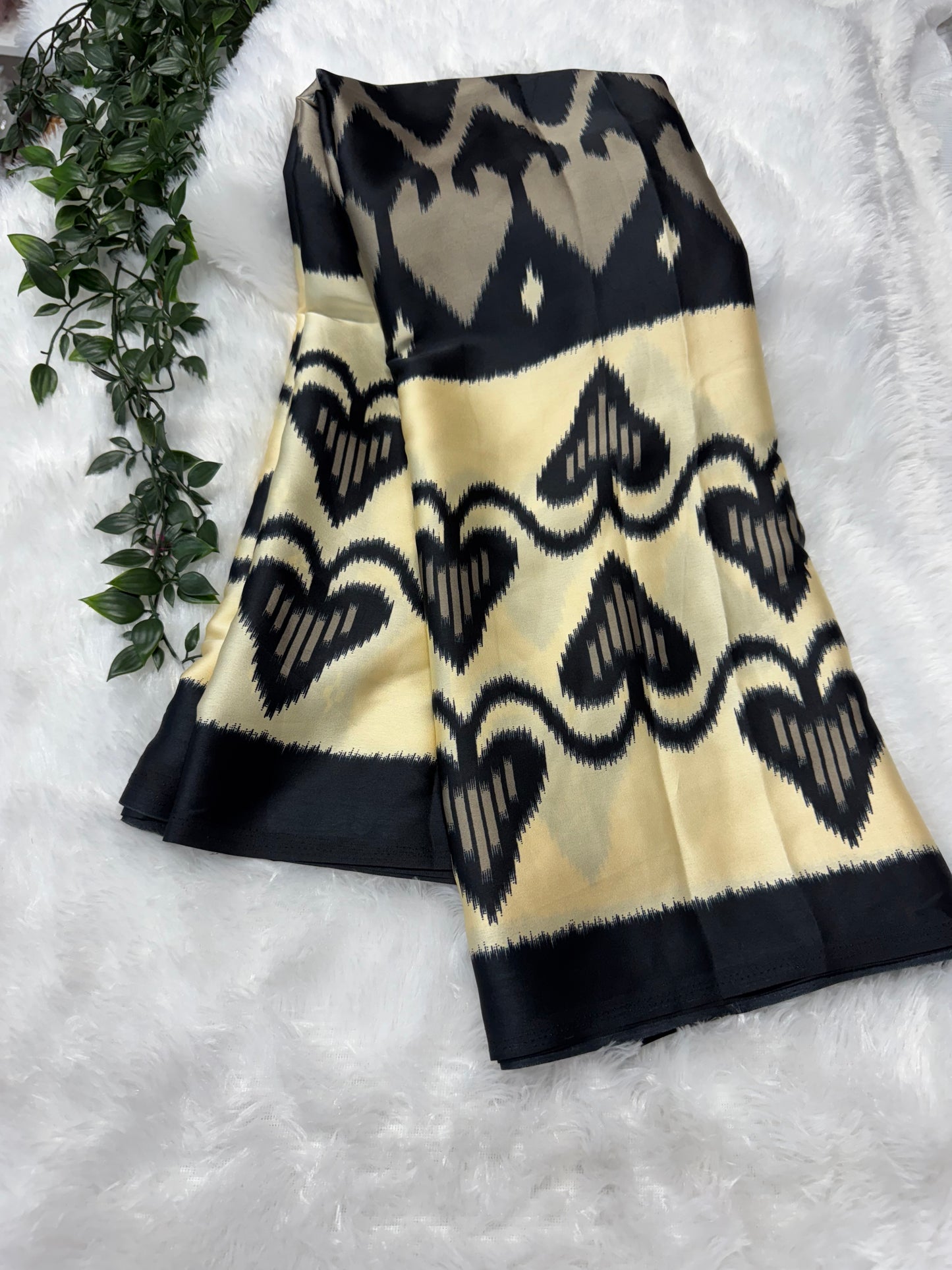Modal silk Ajrakh sarees-SR1056C