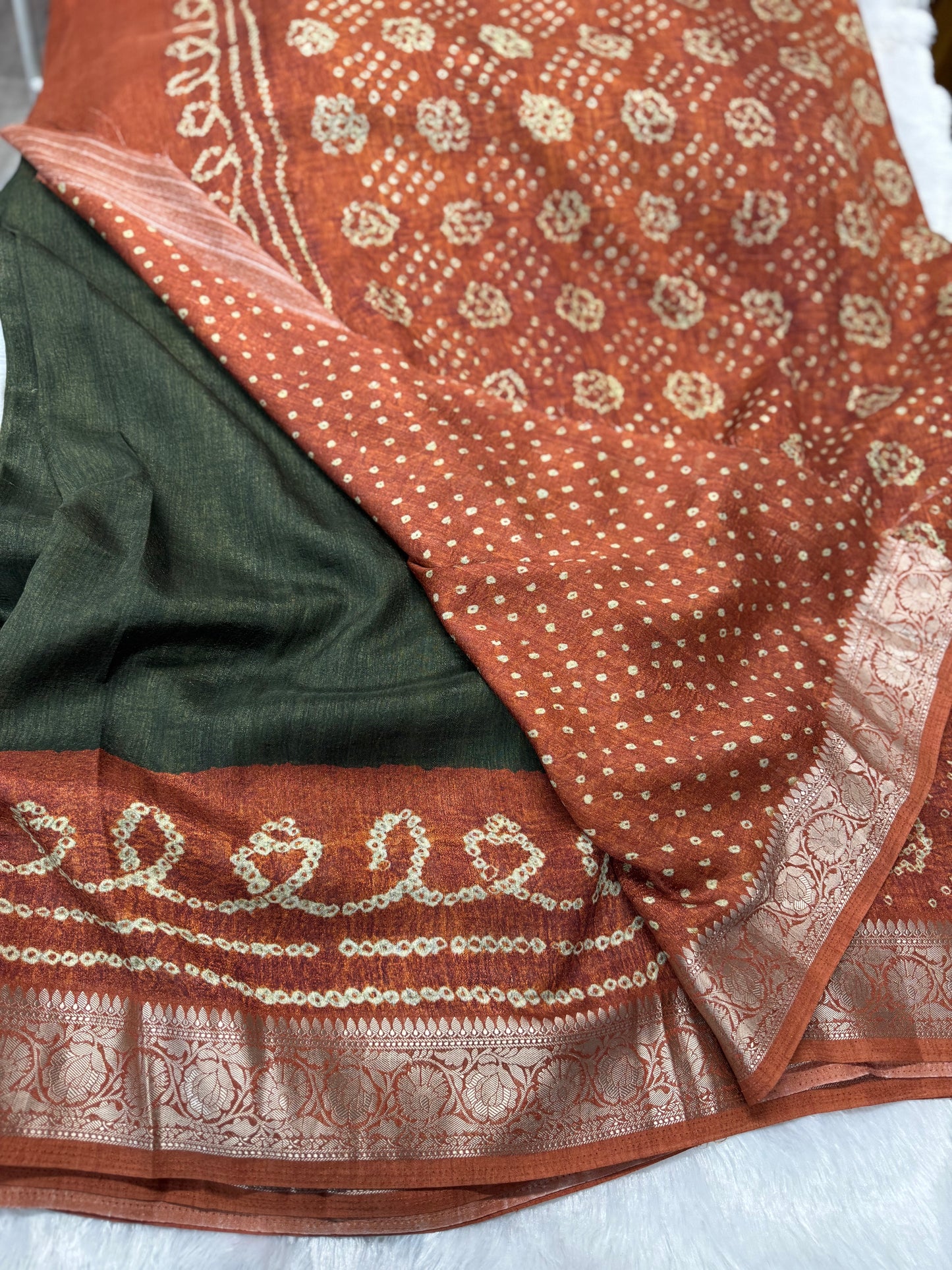 Tassar jute saree-SR1187K