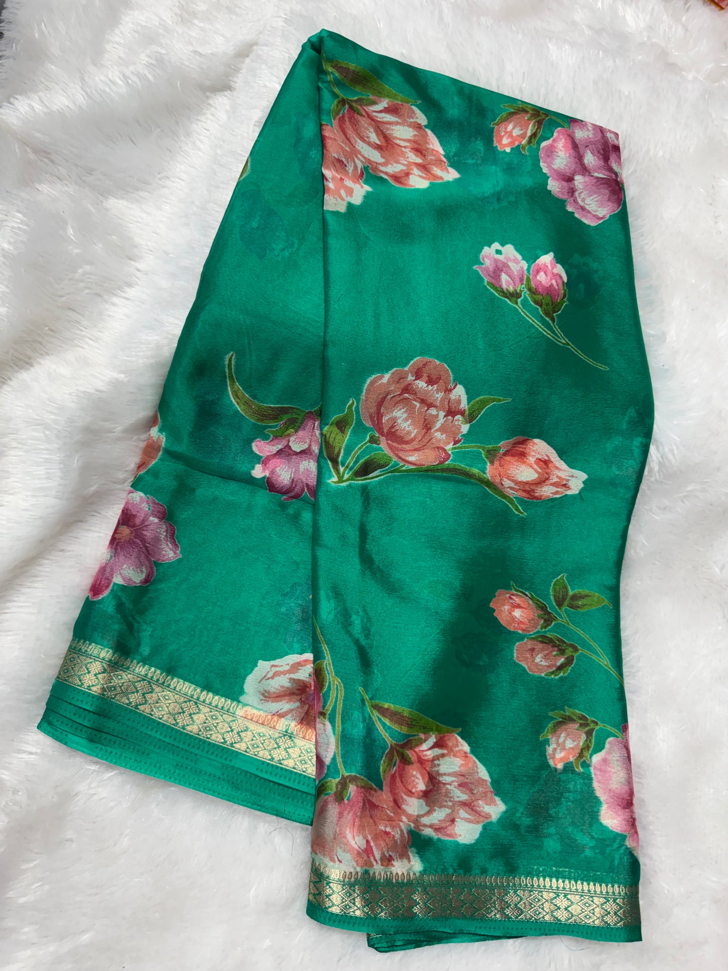 Chinnon digital print saree-Sr1210H