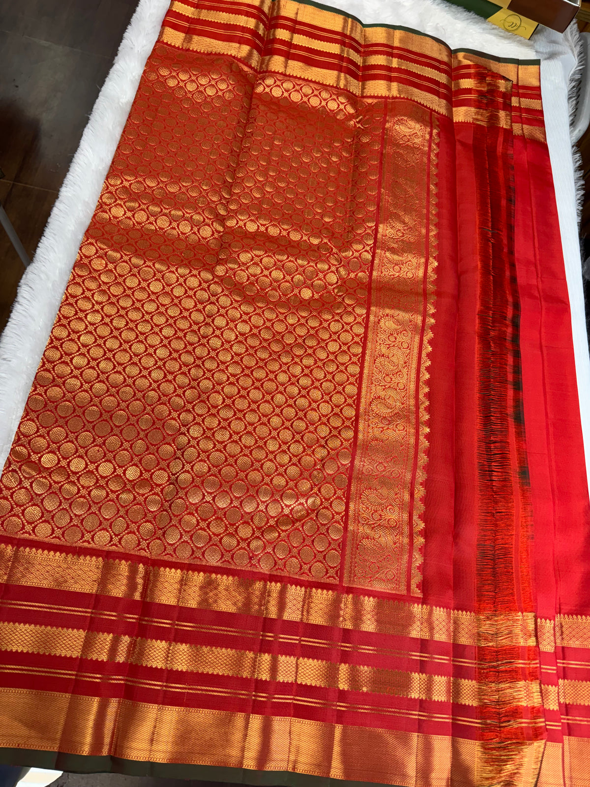 Handloom Kanchi pattu saree-SRKP4