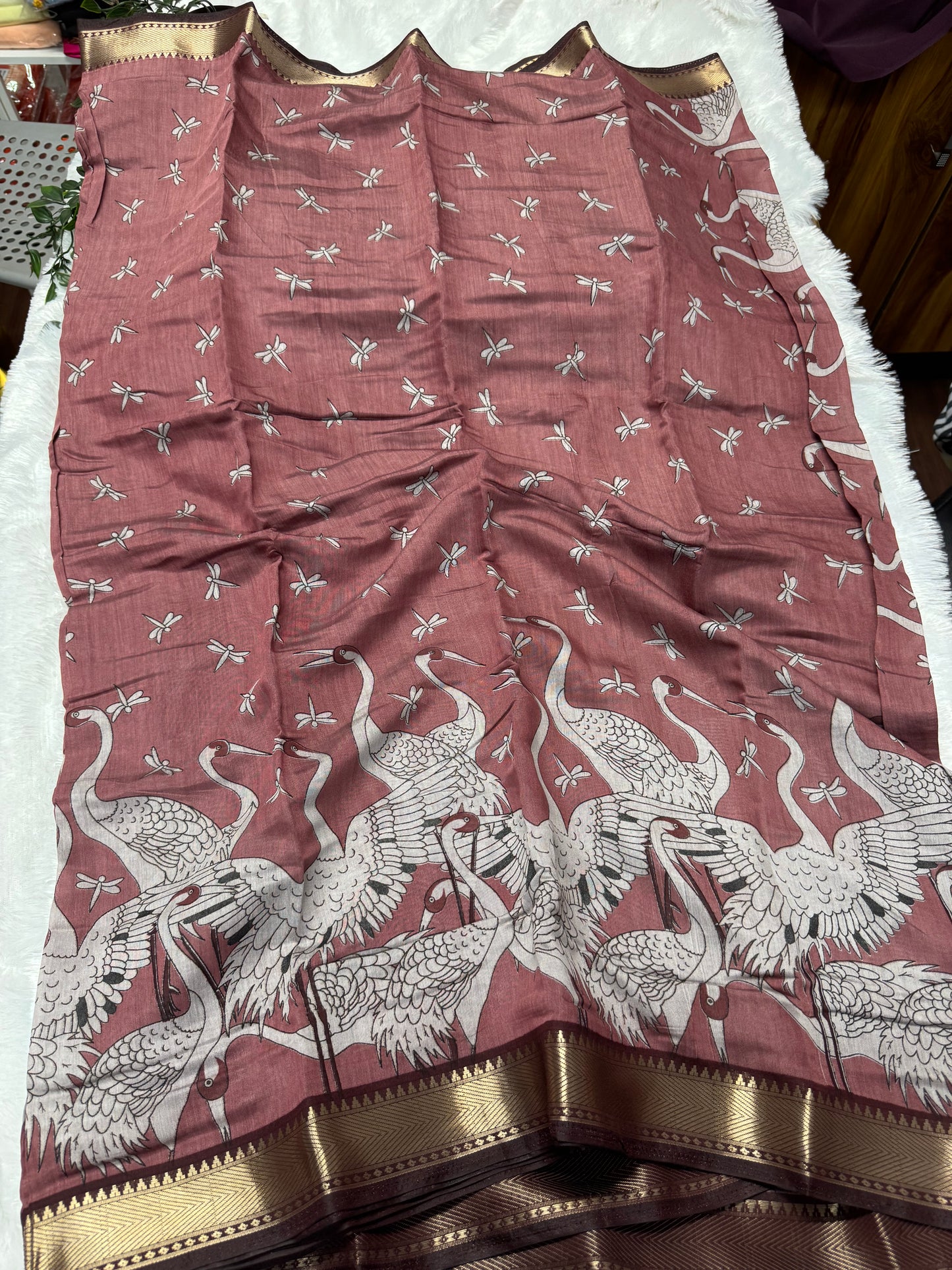 Chanderi saree-SR1017C