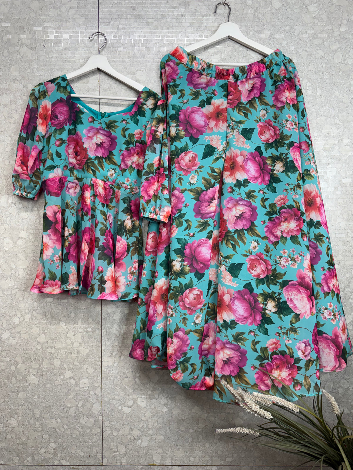 Georget peplum sets-SRP002P