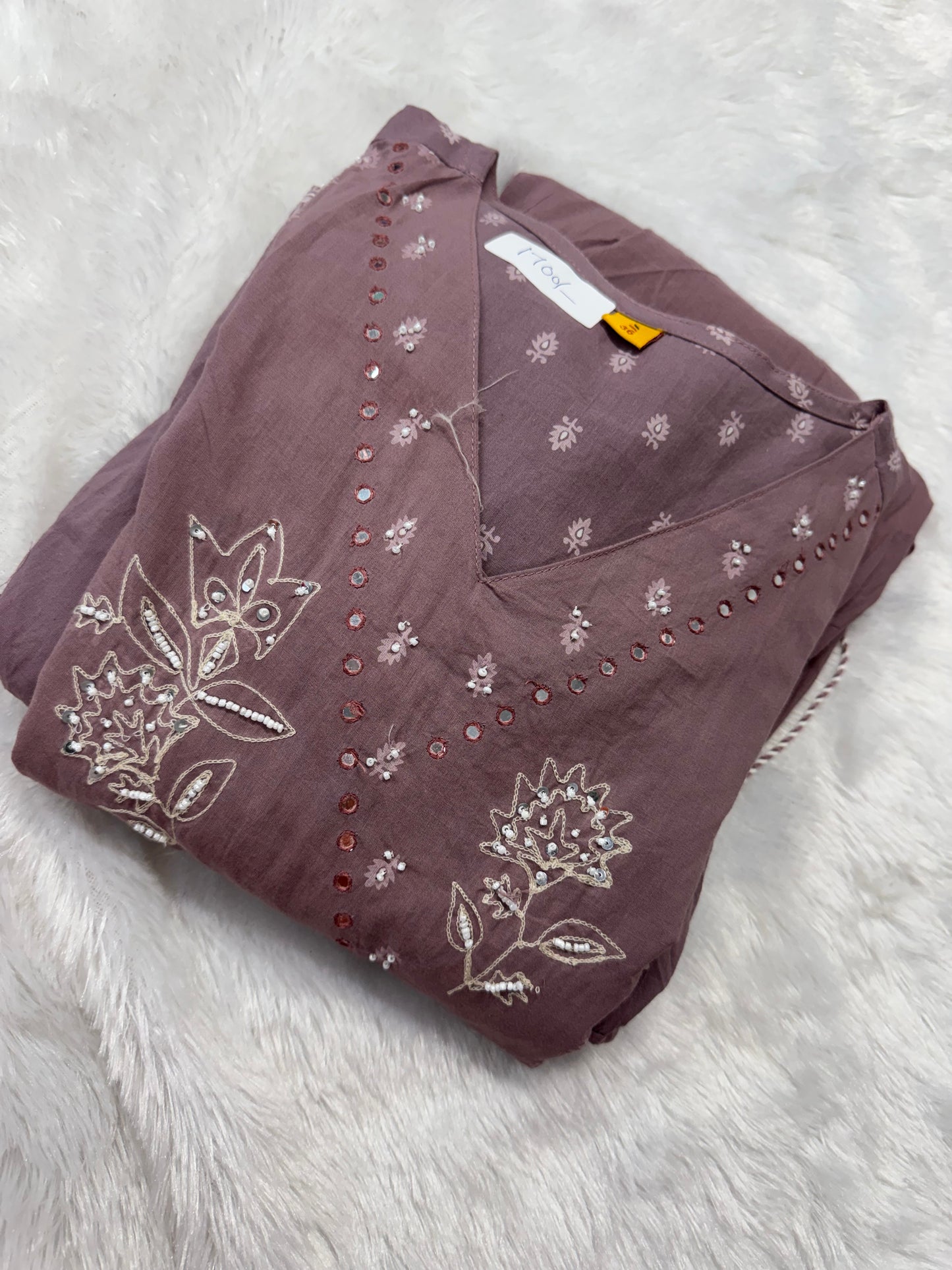 Jaipur printed frock -SRS058B