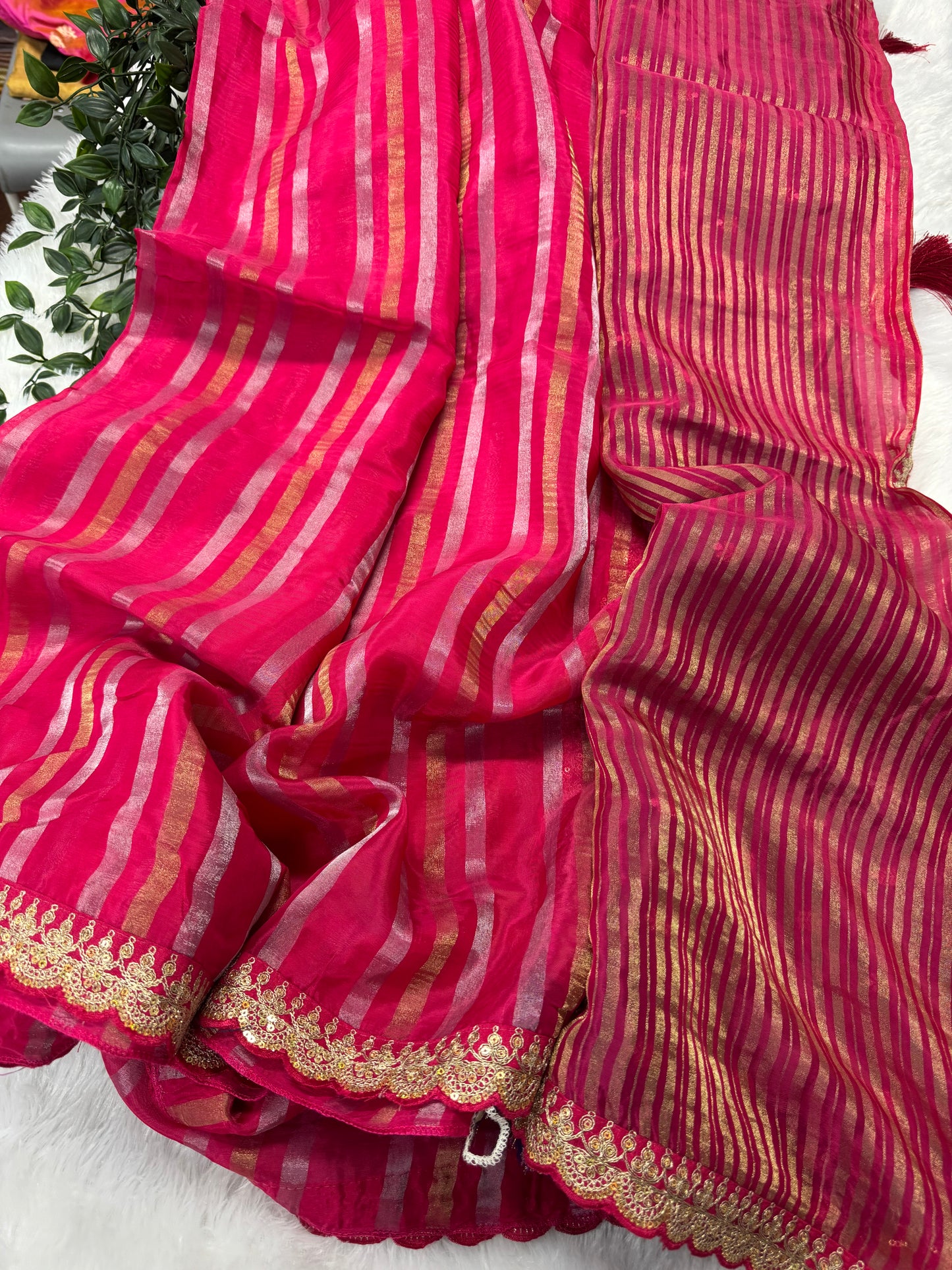 Kora tissue saree-SR1111C