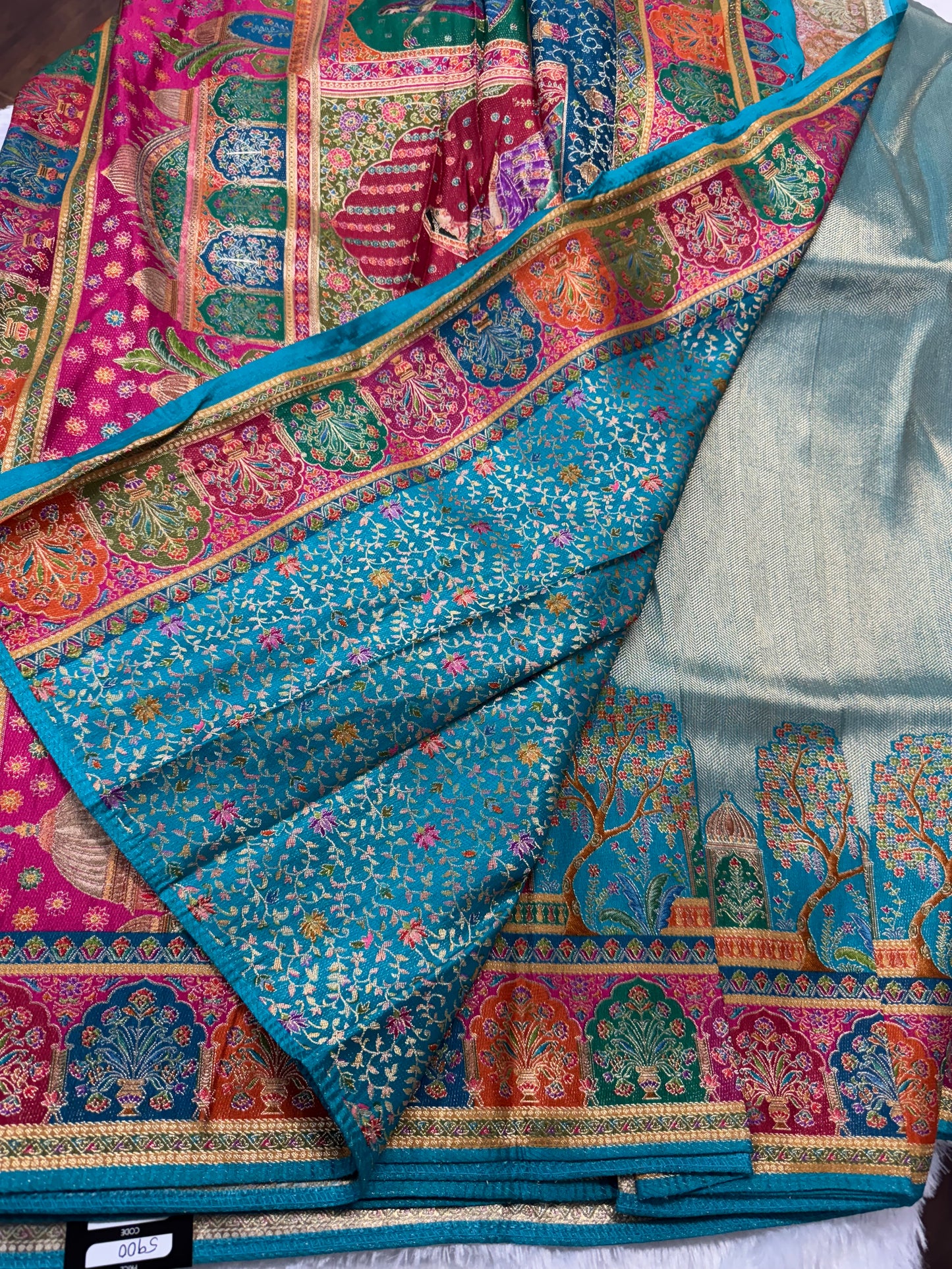 Pashmina saree-SR1117C