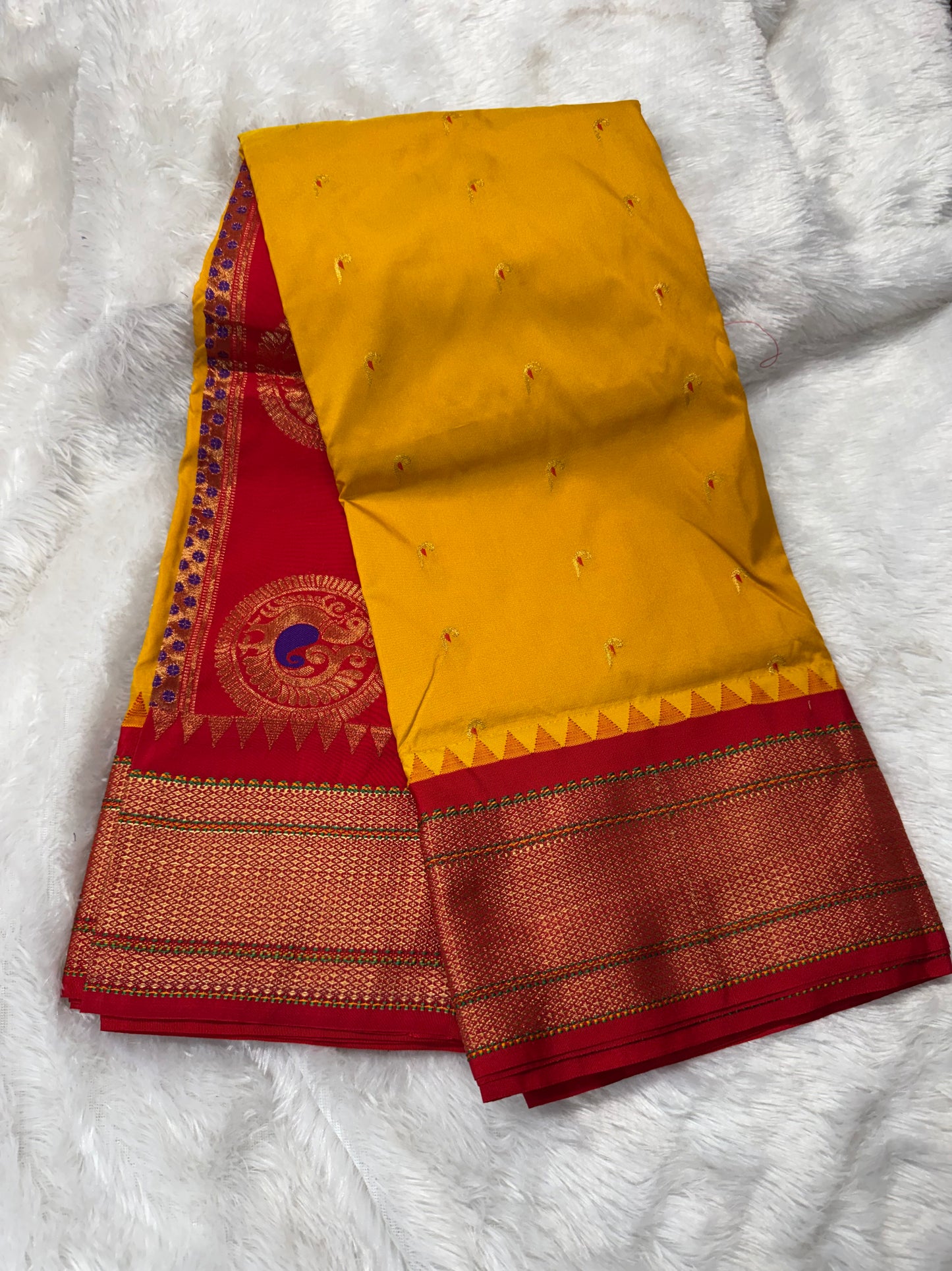 Narayanpet pattu paithani saree-SR1250F