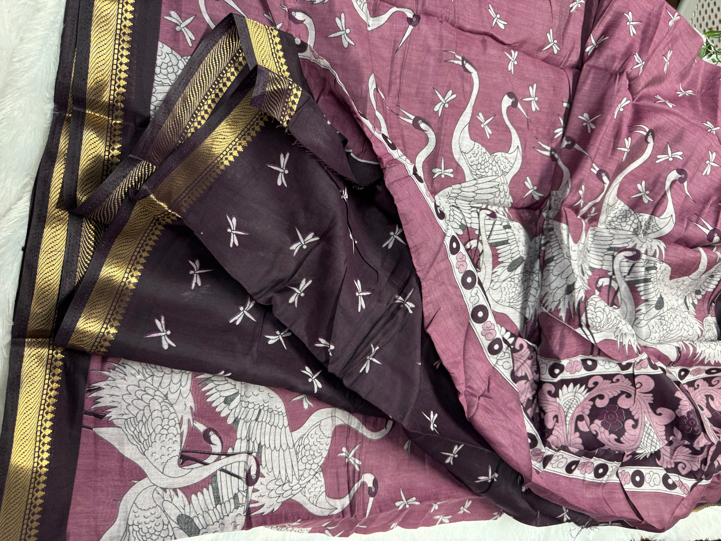Chanderi saree-SR1017F