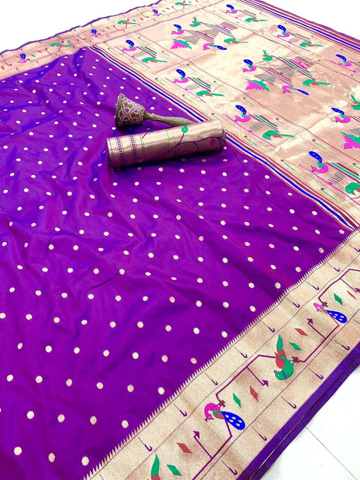 Paithani pattu saree-SRP206