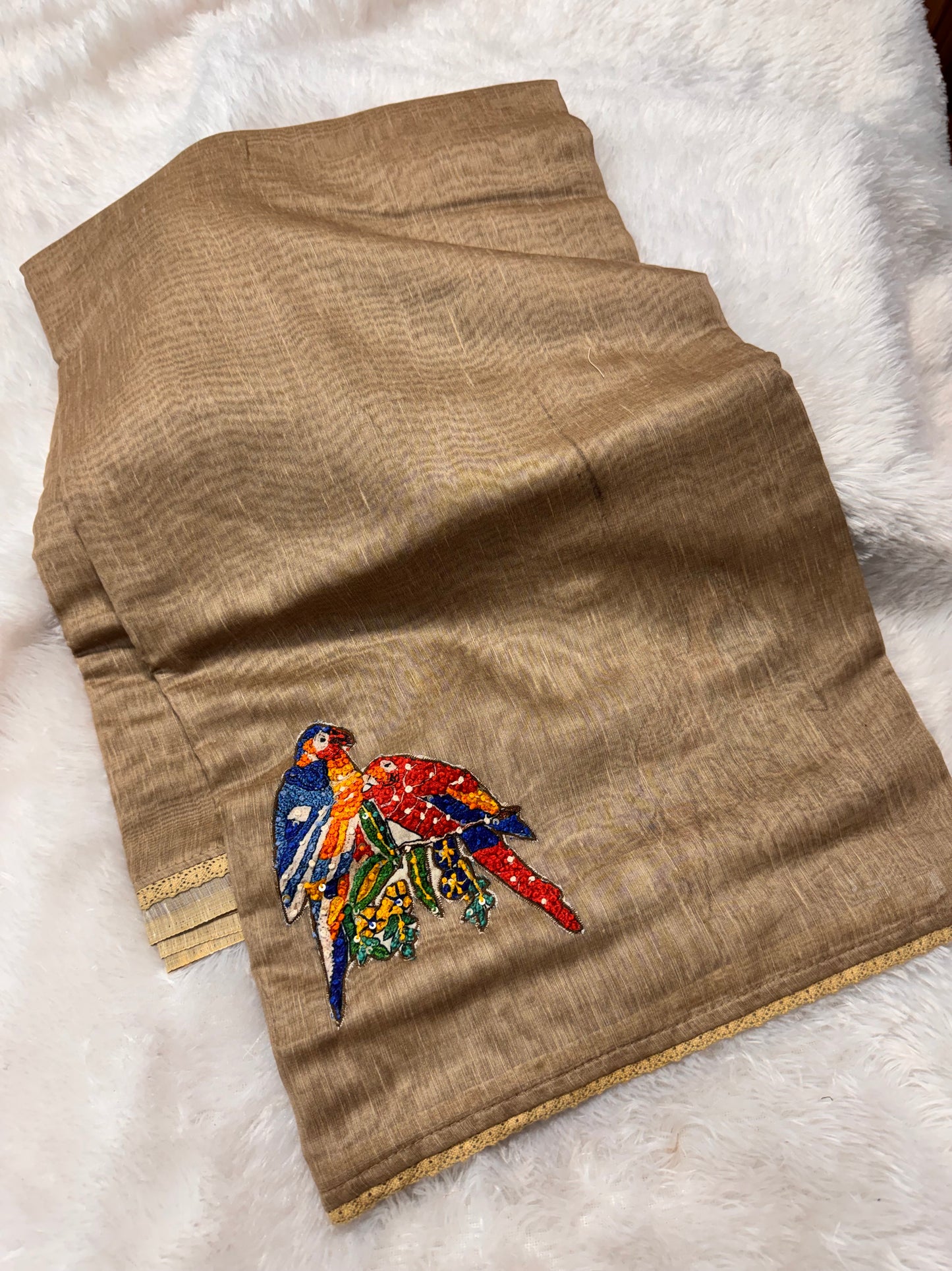 Fancy Chanderi saree-SR1280D