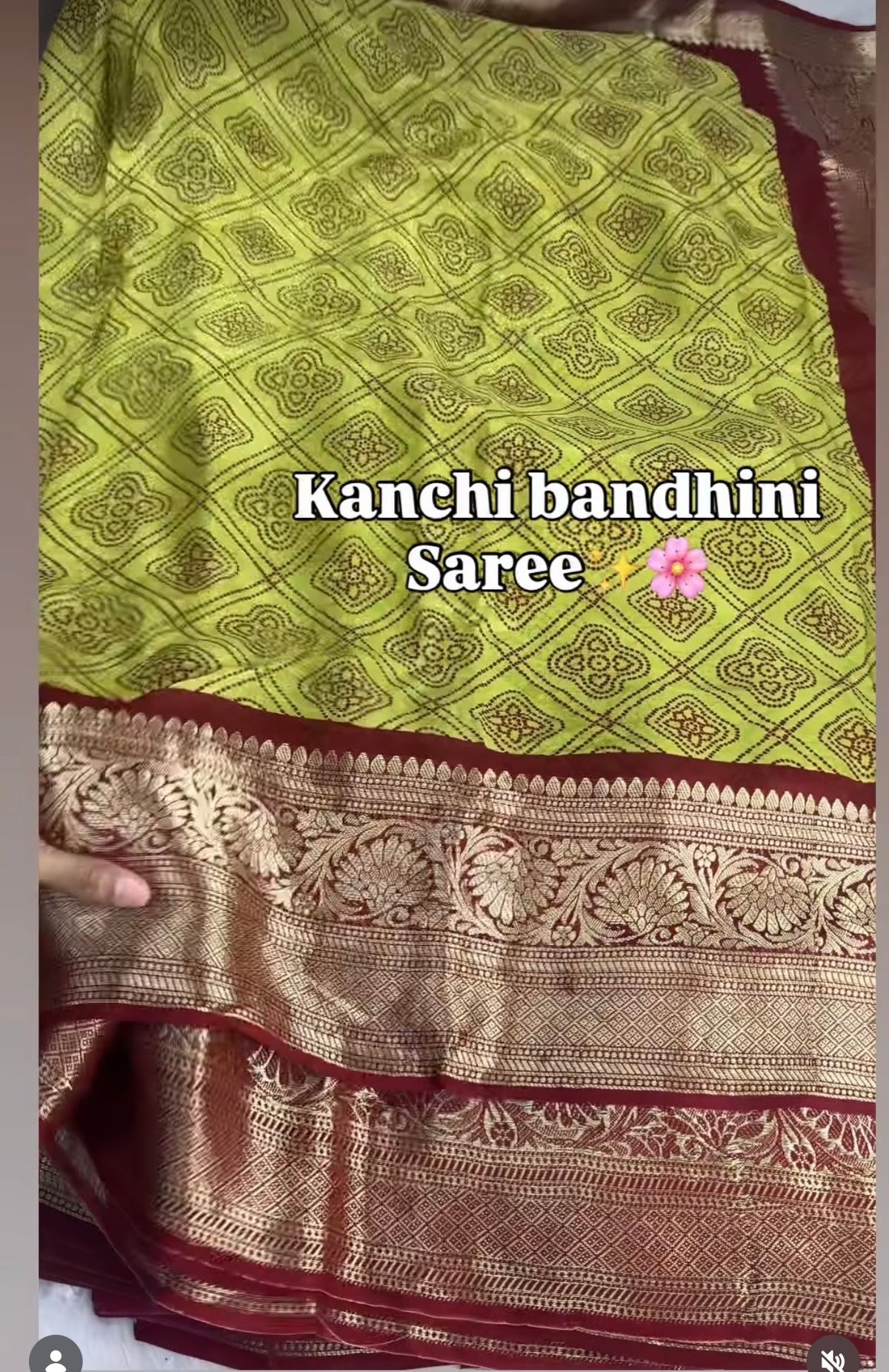 Kanchi bandhini saree-SR1344