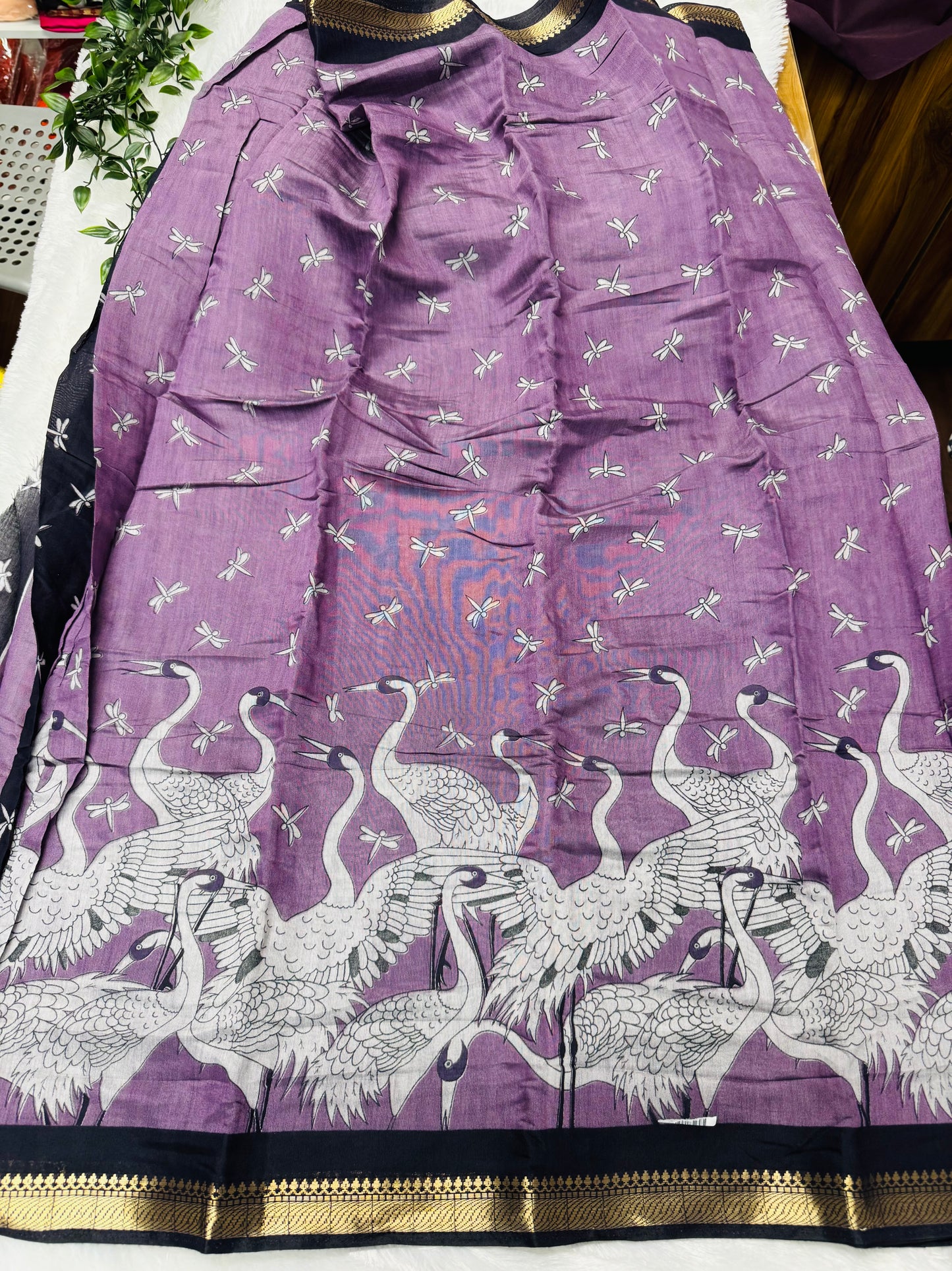 Chanderi saree-SR1017A