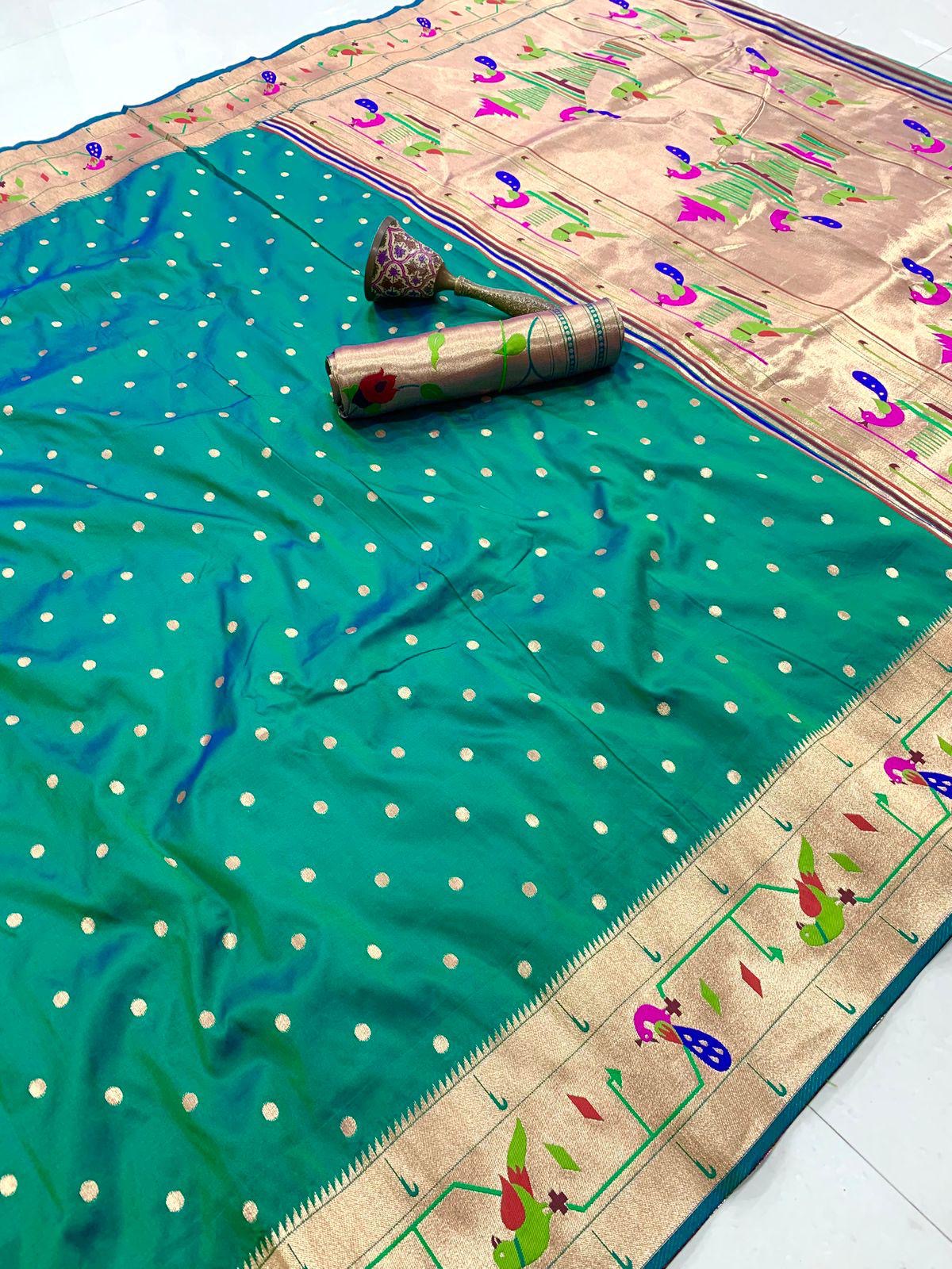 Paithani pattu saree-SRP203