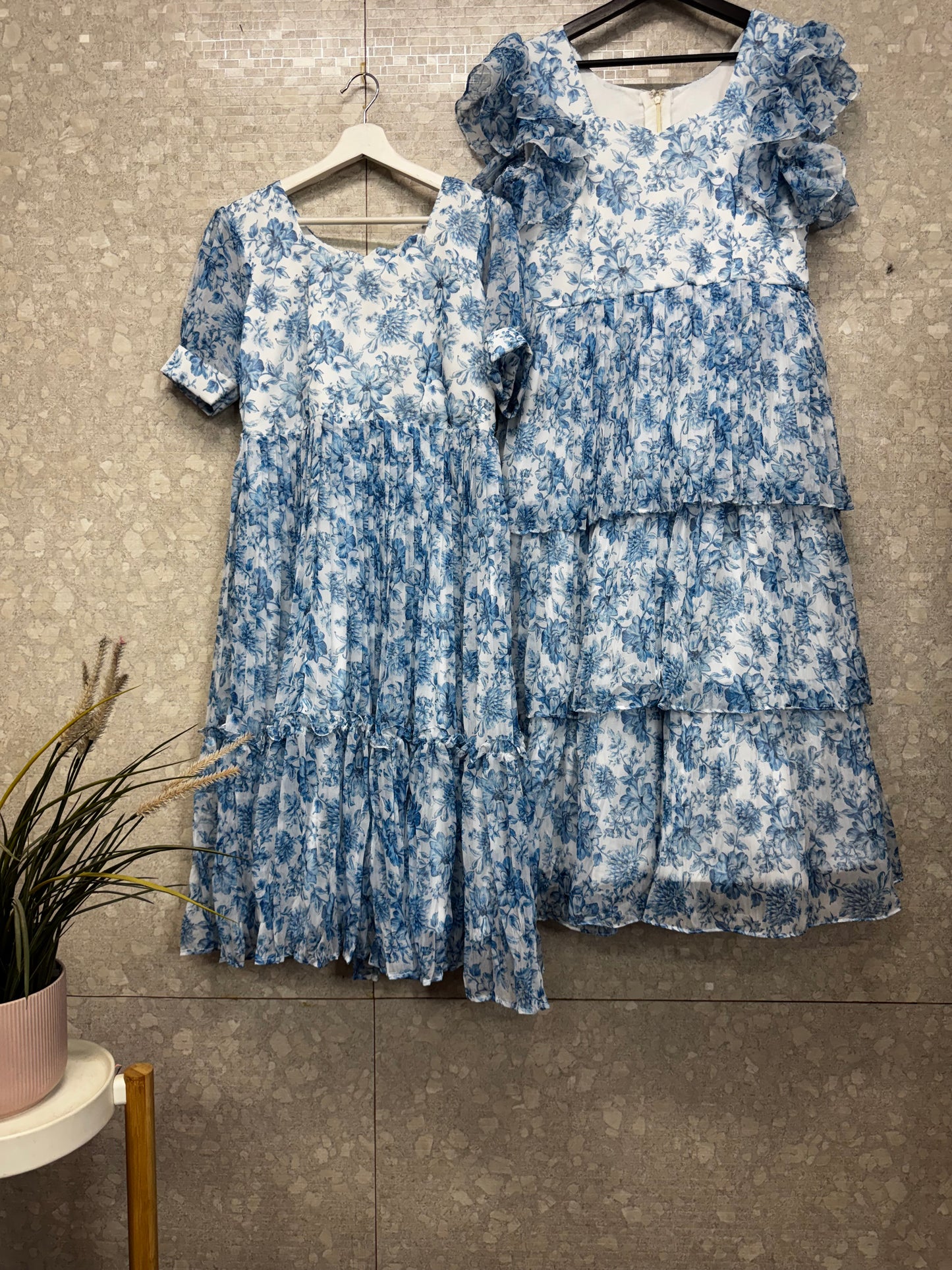 Chiffon frock -SRF1057F