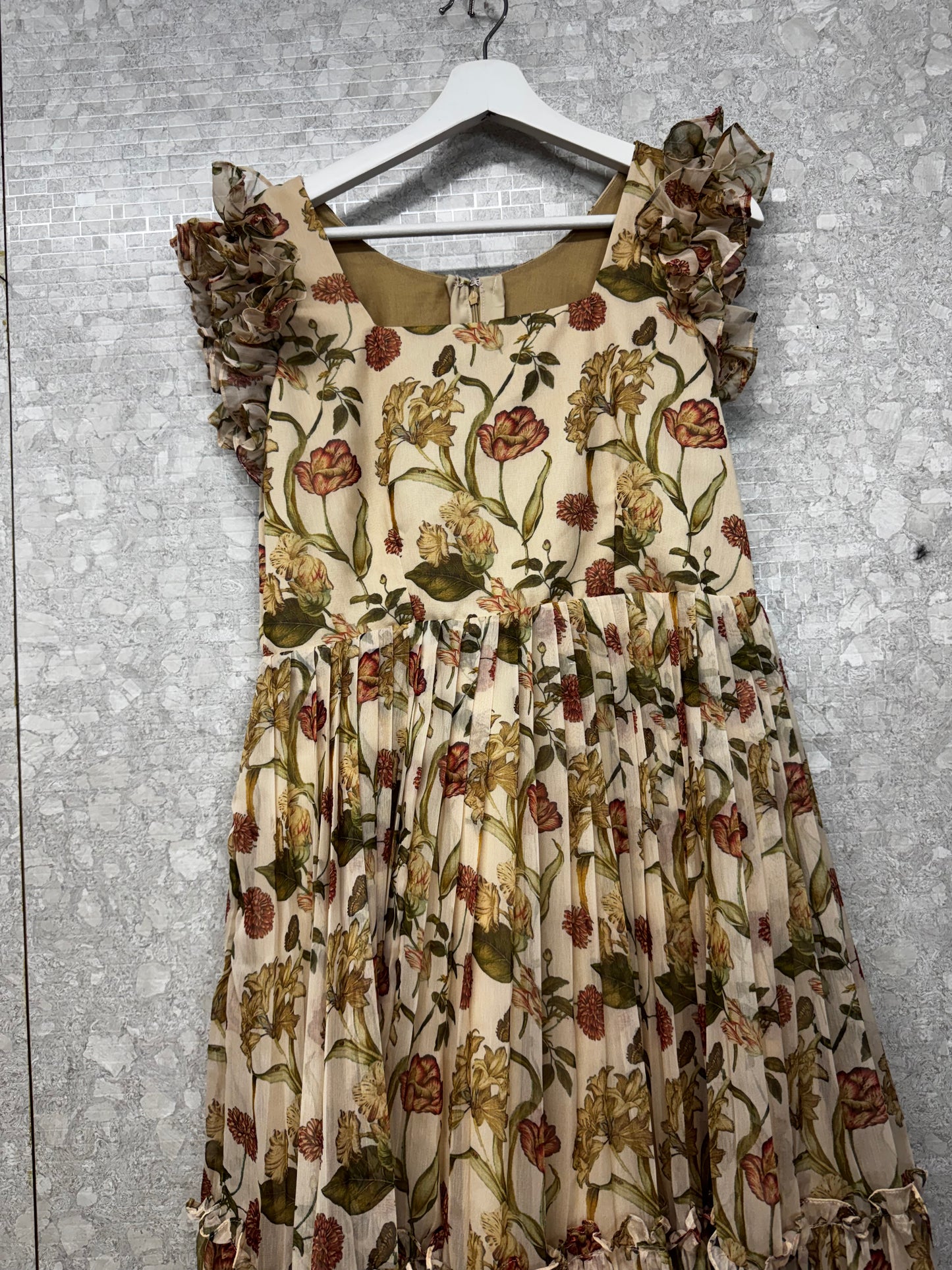 Chiffon frock -SRF1057E