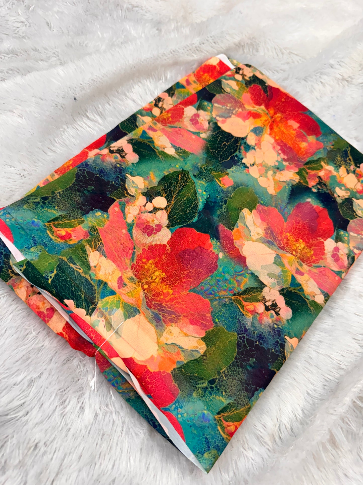 Georget digital print sarees-SR1272I