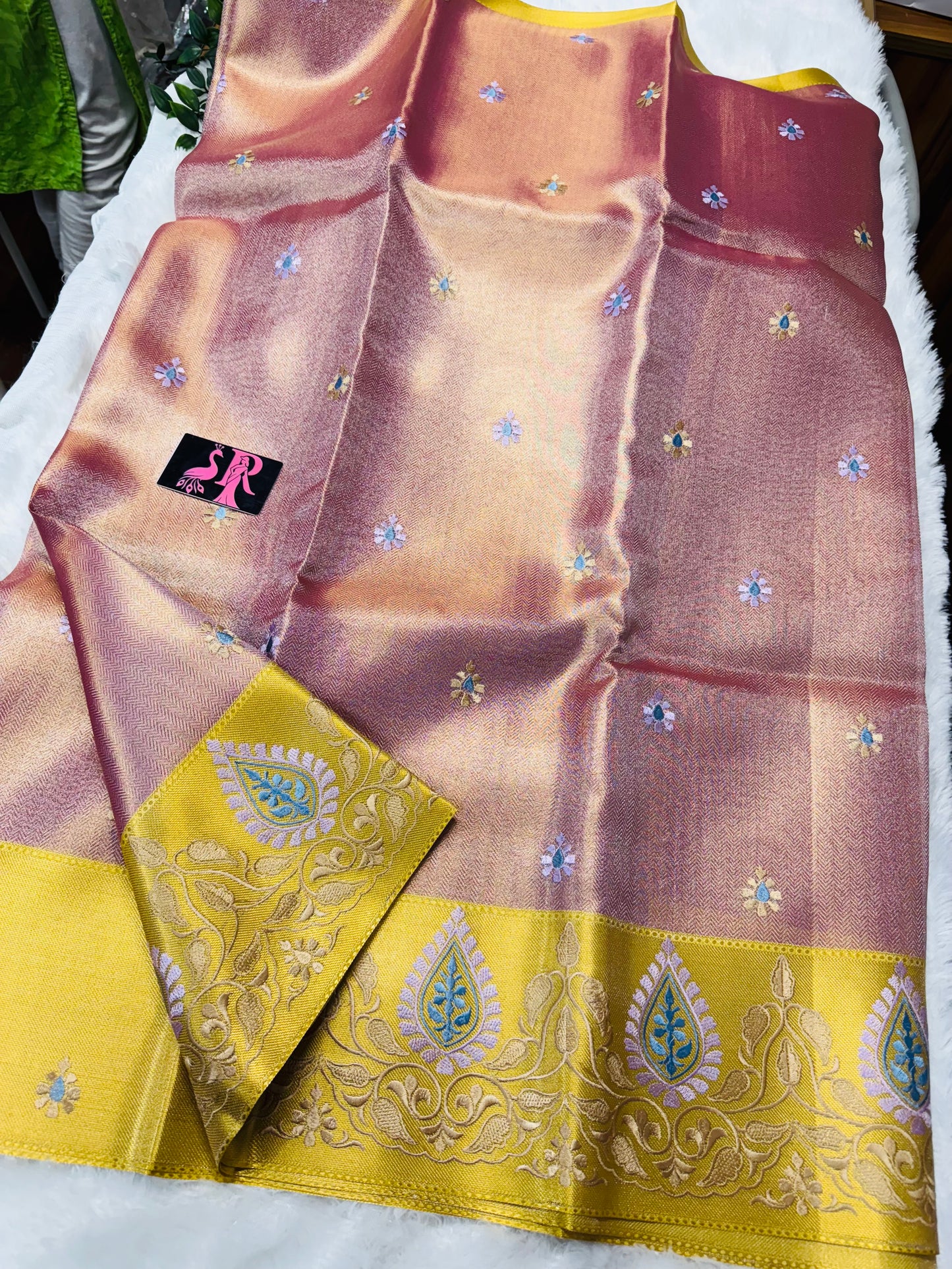 Kanchi tissue embroidery-SR1062C