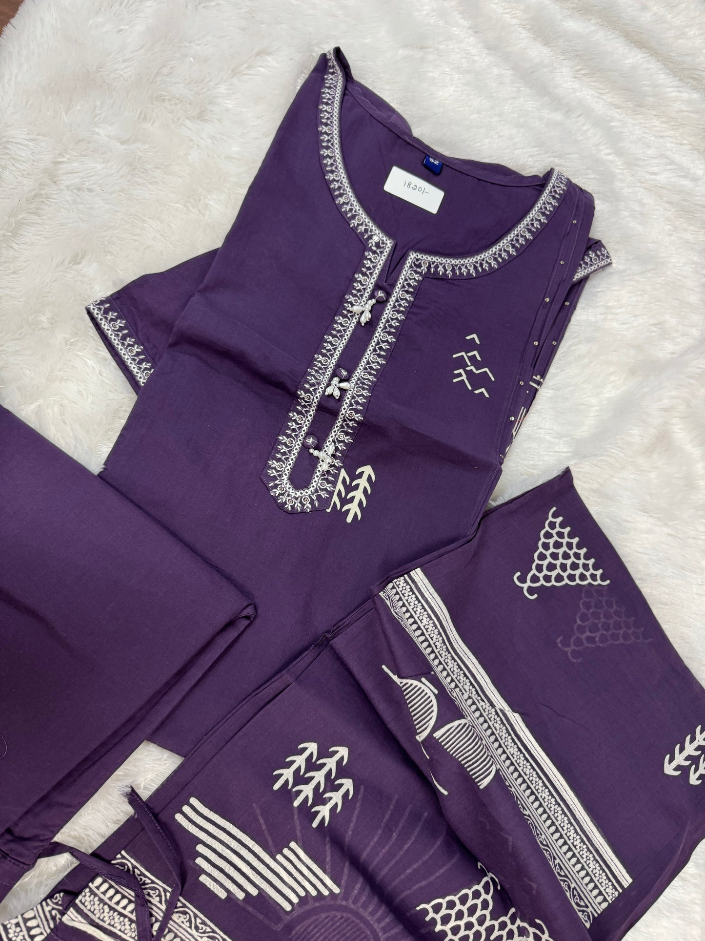 Premium cotton suit-SRSP016A