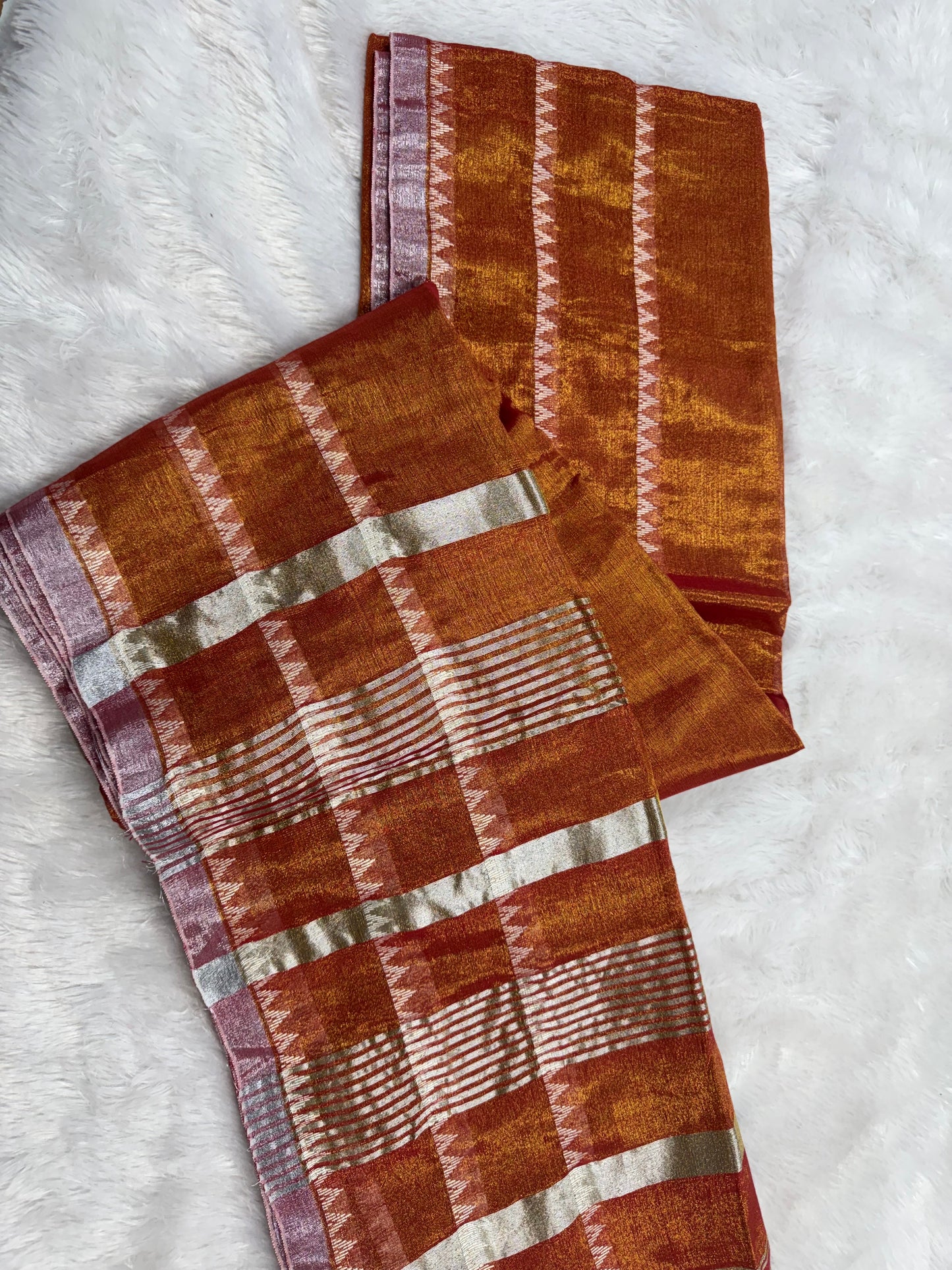 Linen tissue saree-SR1205H