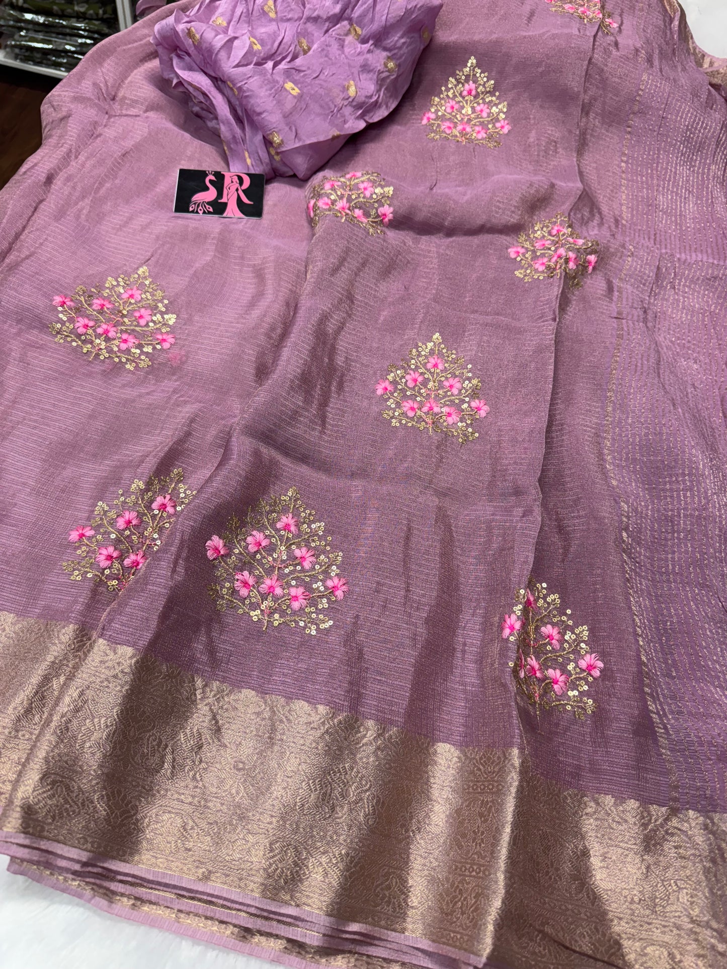 Pure tissue silk Kota-SR1044A