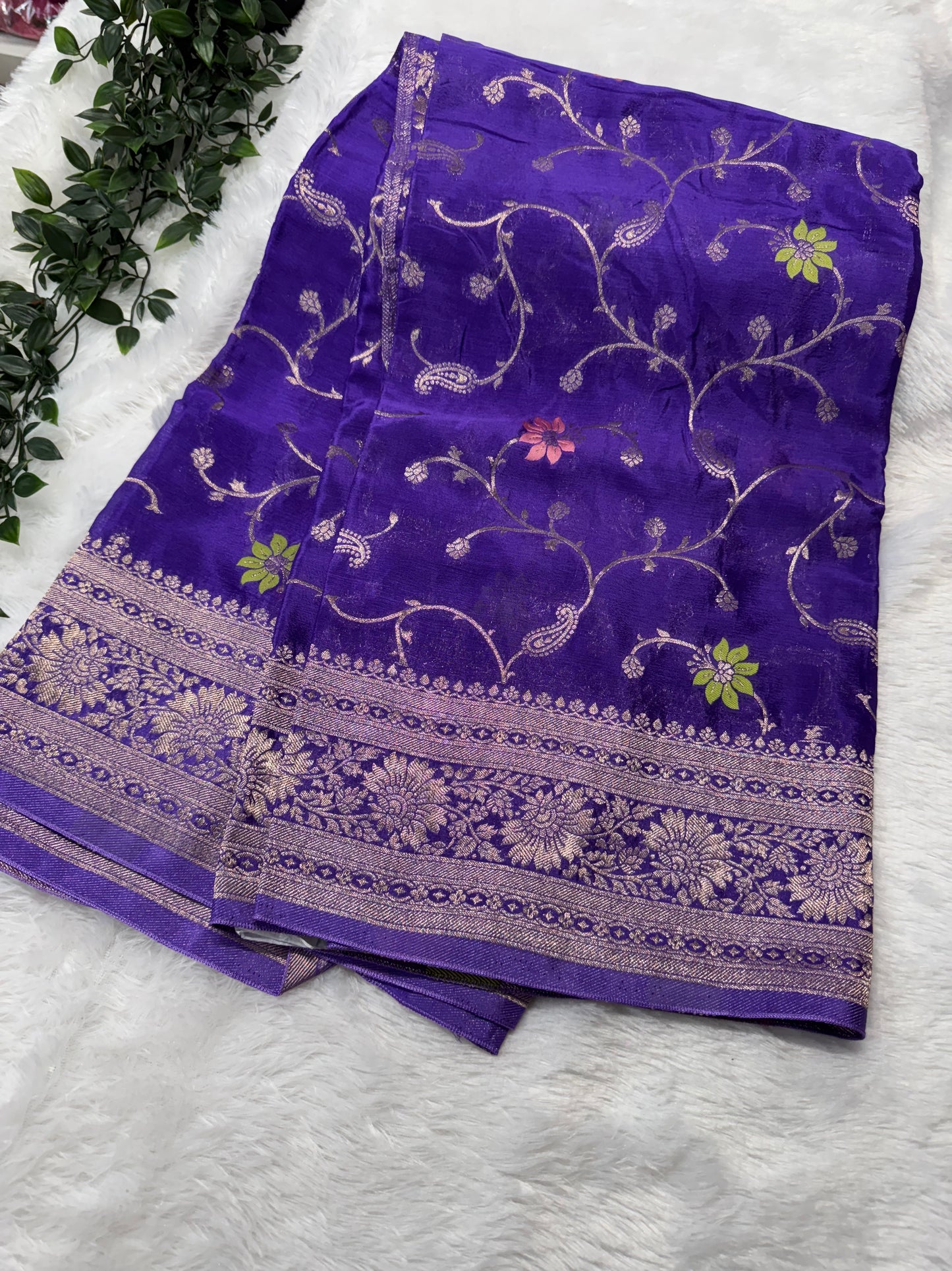 Pure Chinnon jaal design-SR1139D