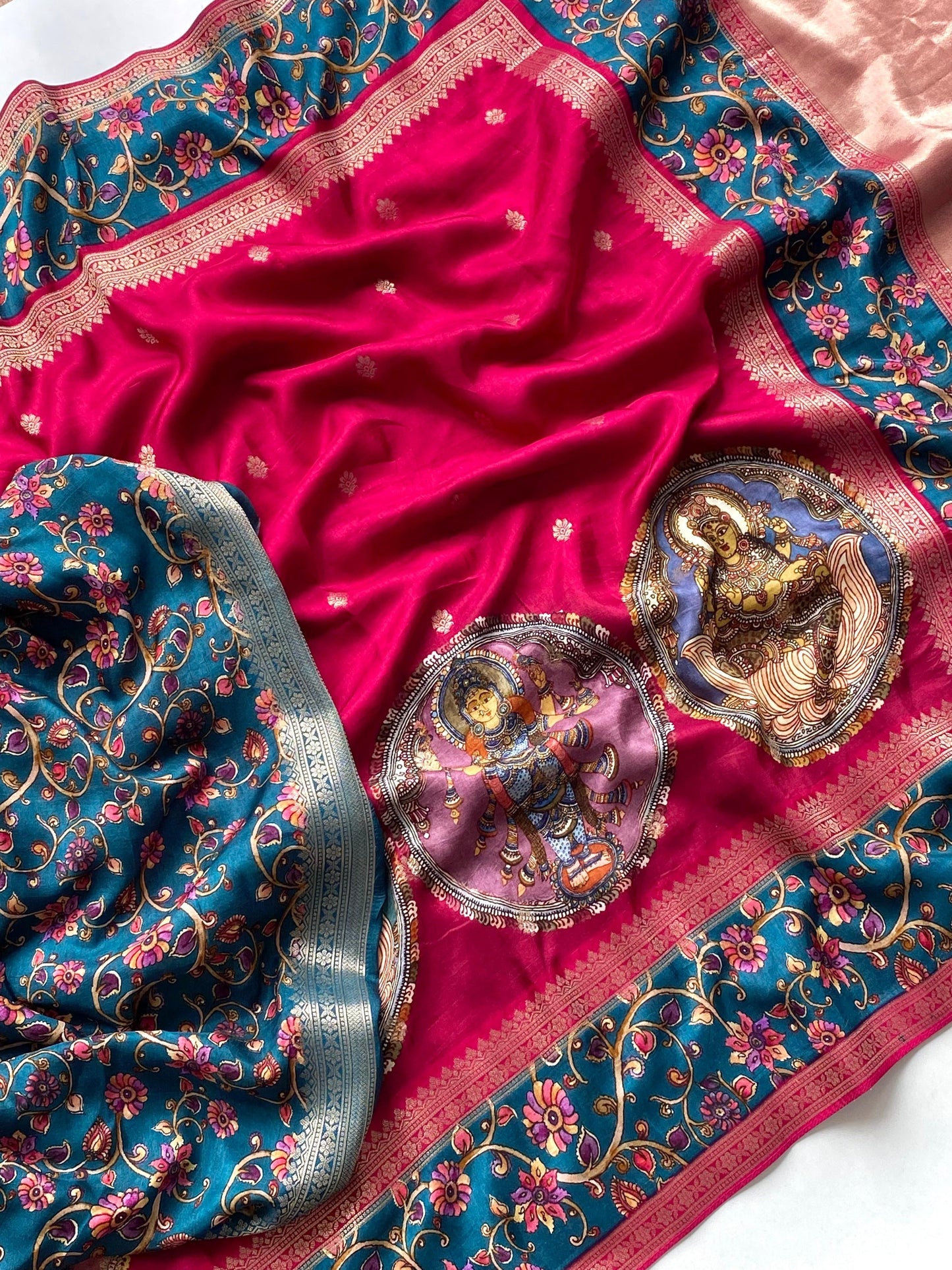 Crepe Georget Kalamkari-SR1073A