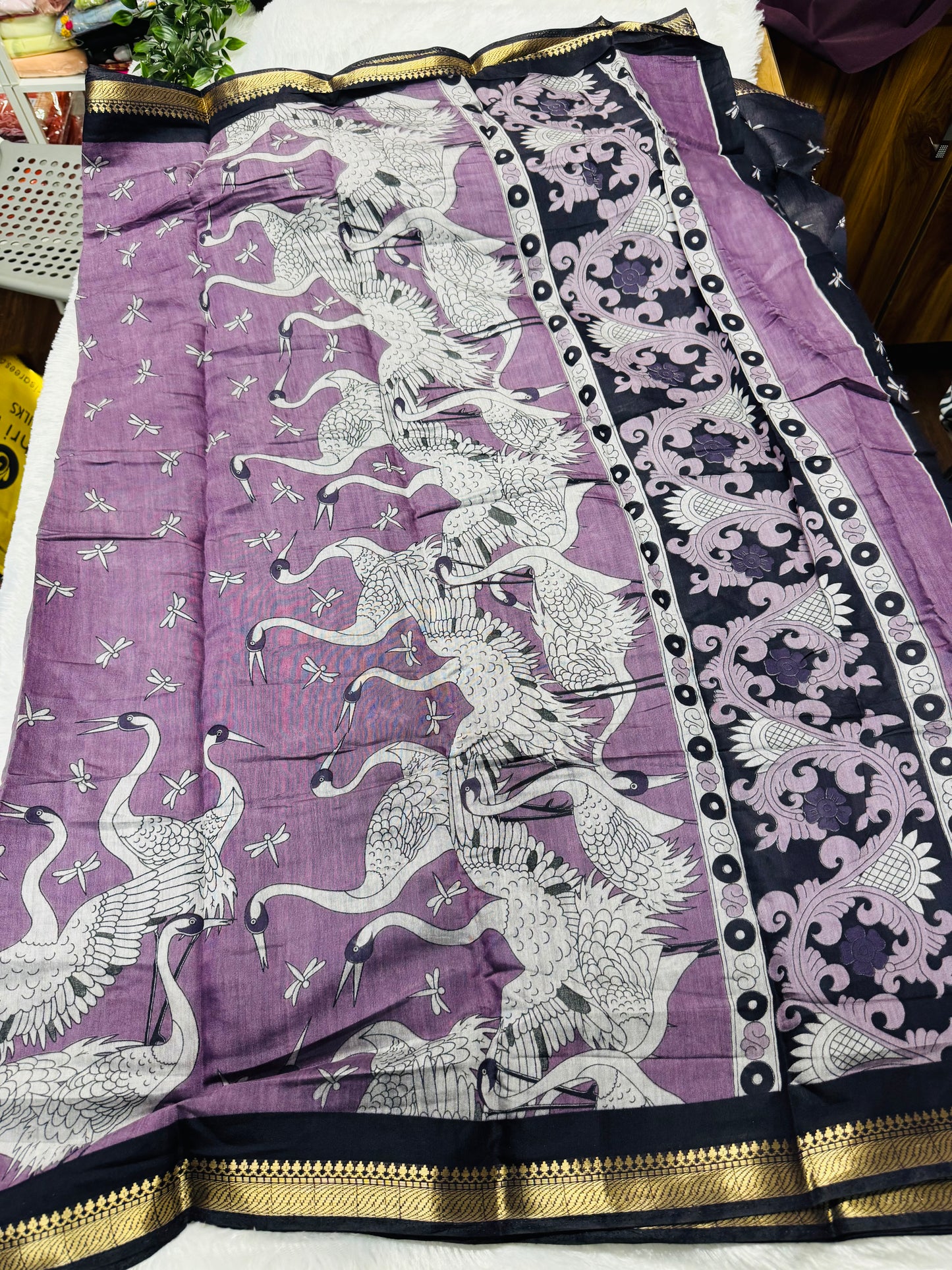 Chanderi saree-SR1017A