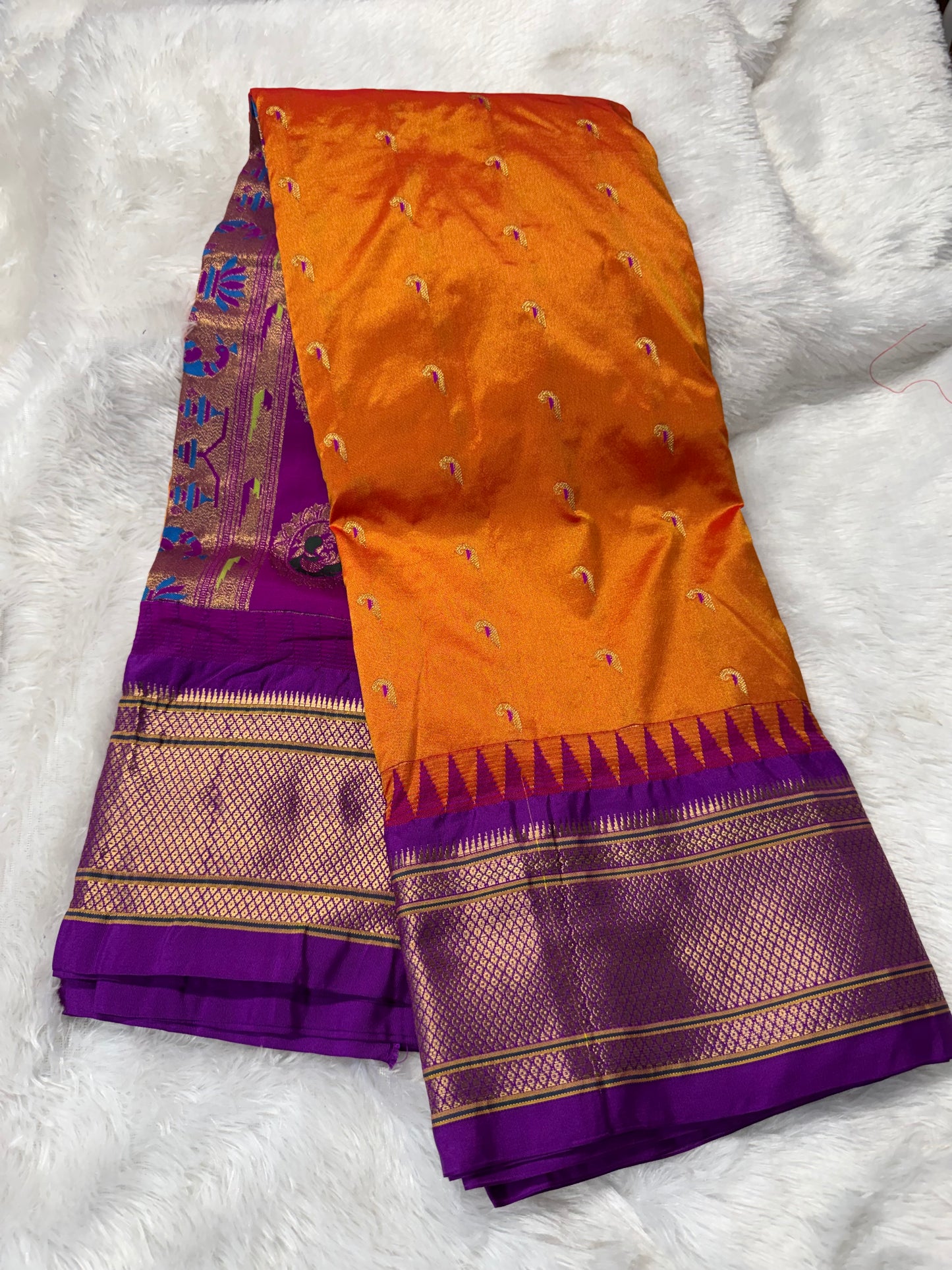 Narayanpet pattu saree-SR1250E
