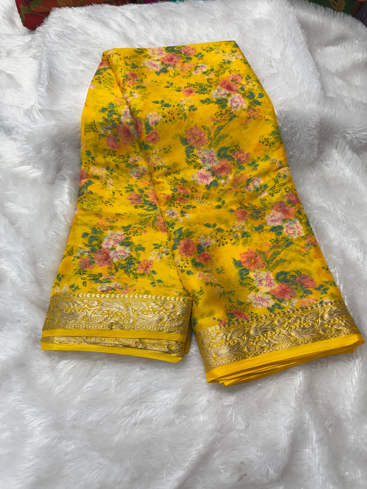 Chinnon floral saree-SR1229C