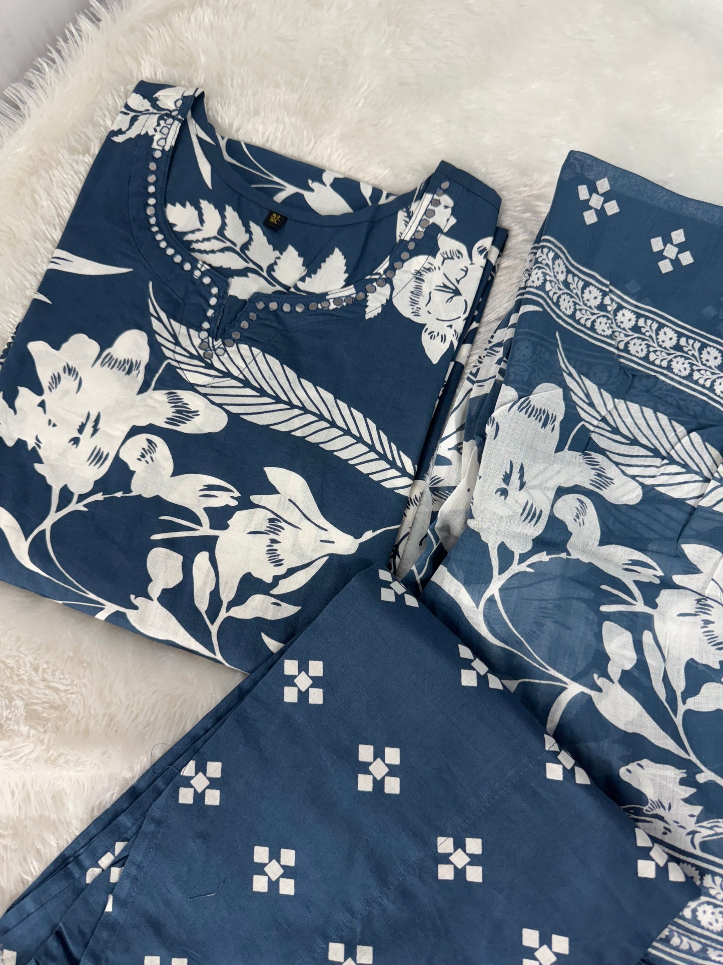 Cotton salwar set-SRS023B