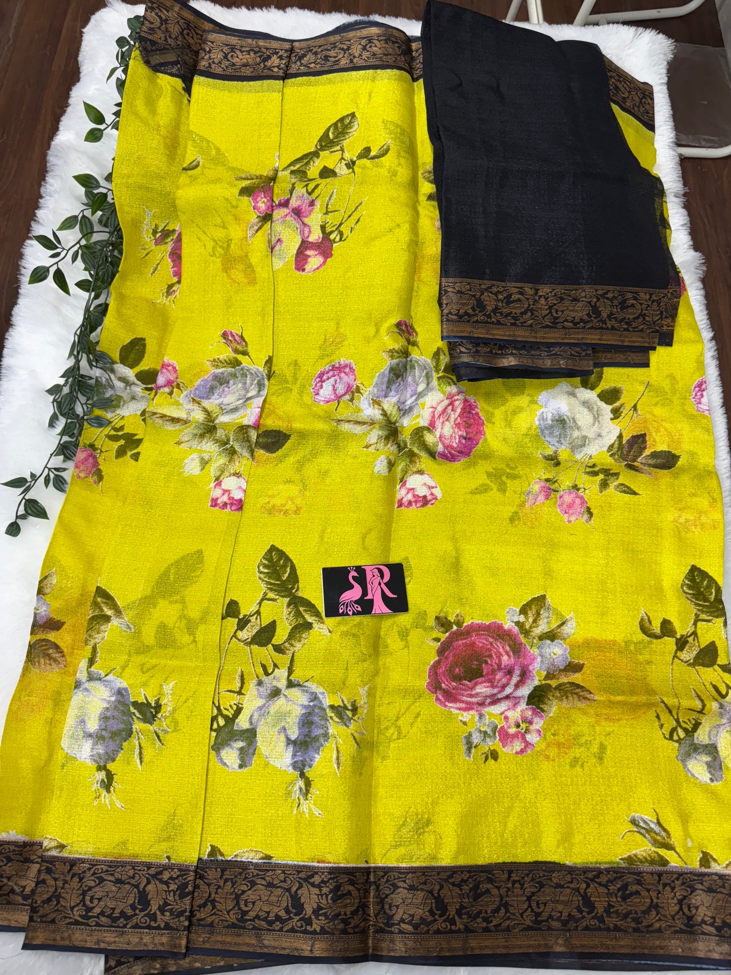 Khaddi Georget Block prints-SR1032D