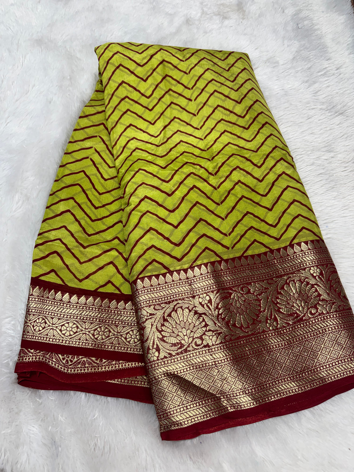 Kanchi lehariya saree-SR1322D