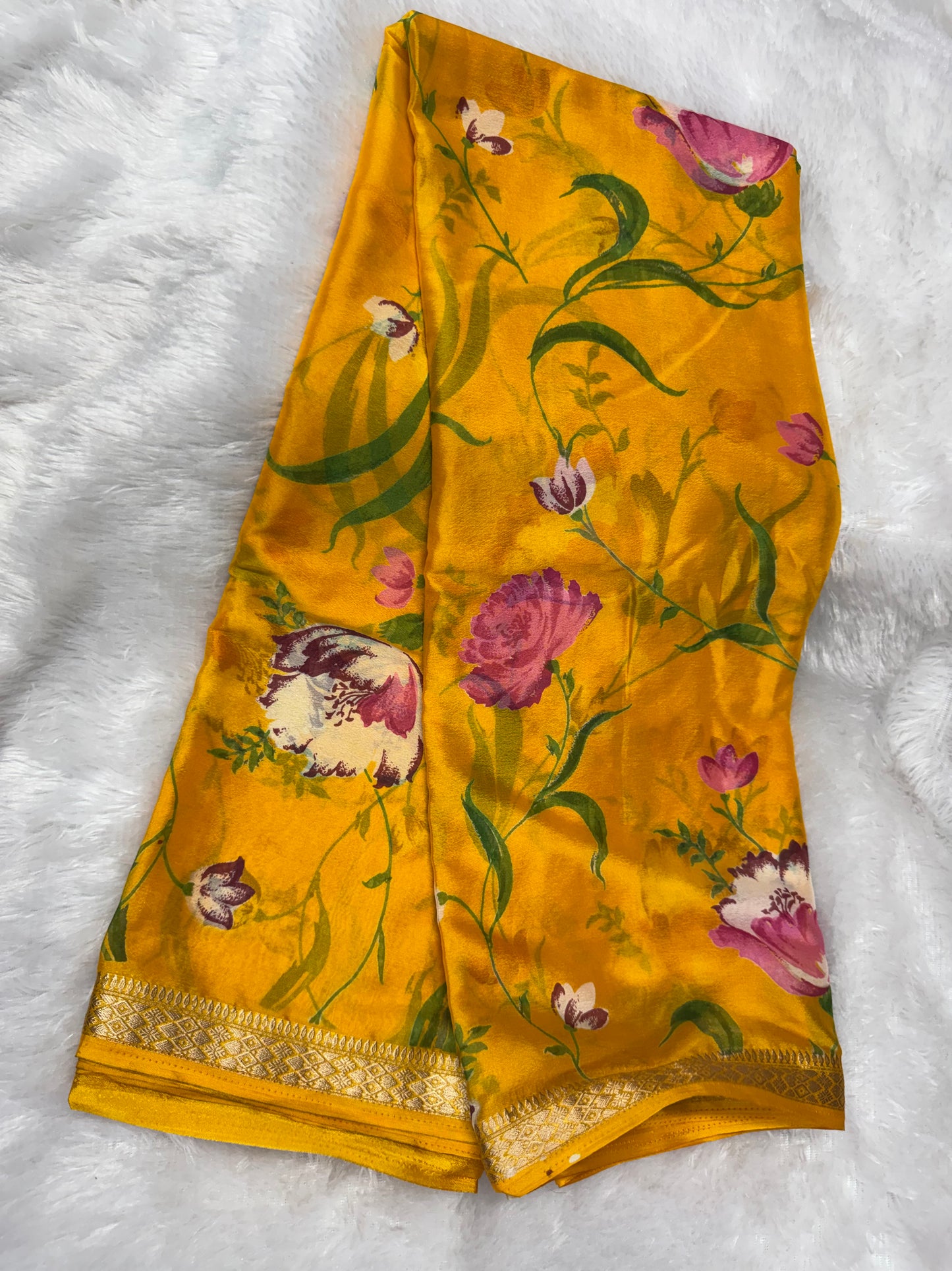 Chinnon digital print saree-SR1210B