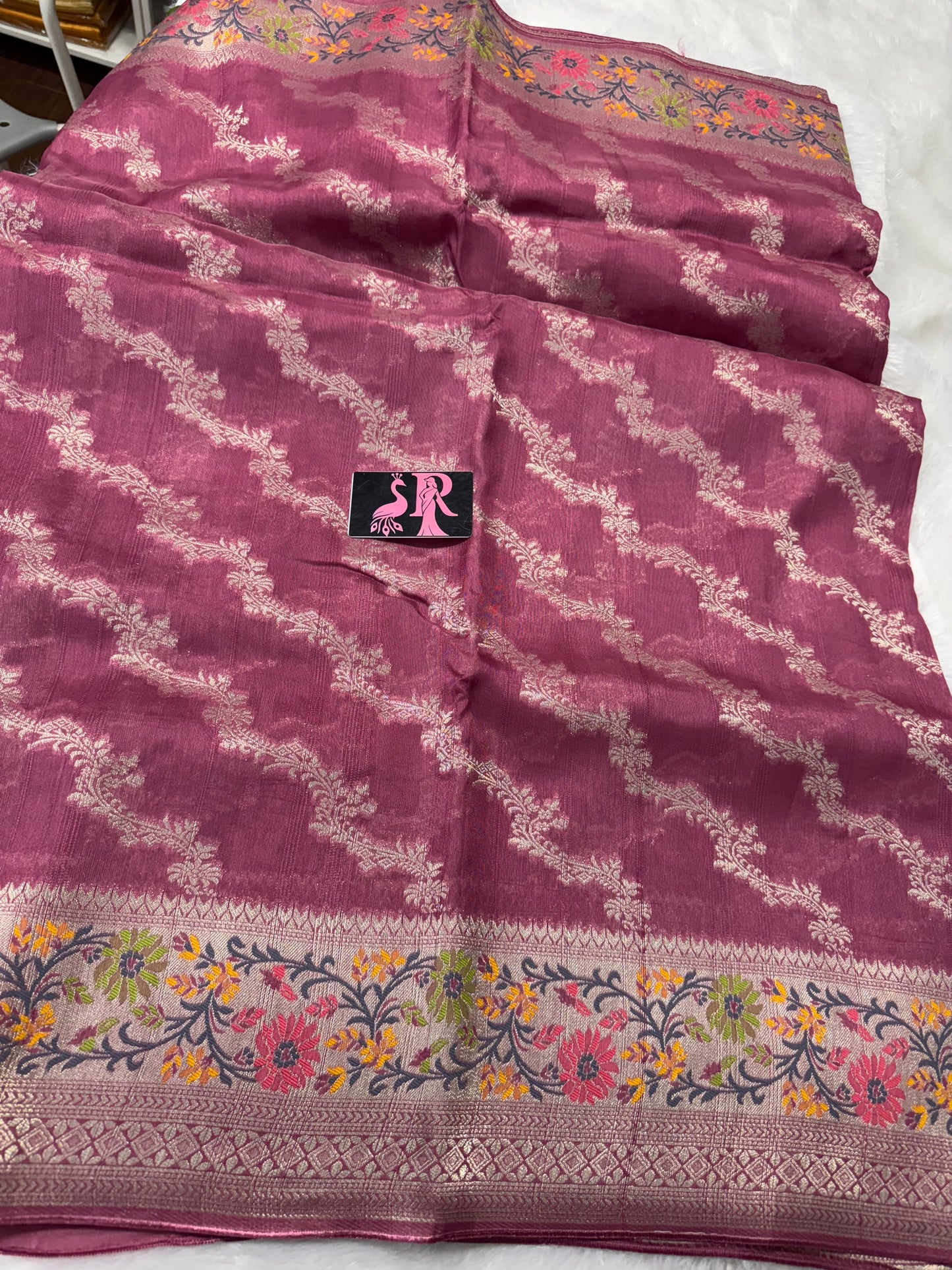 Pure Munga Tassar Paithani-SR1082C