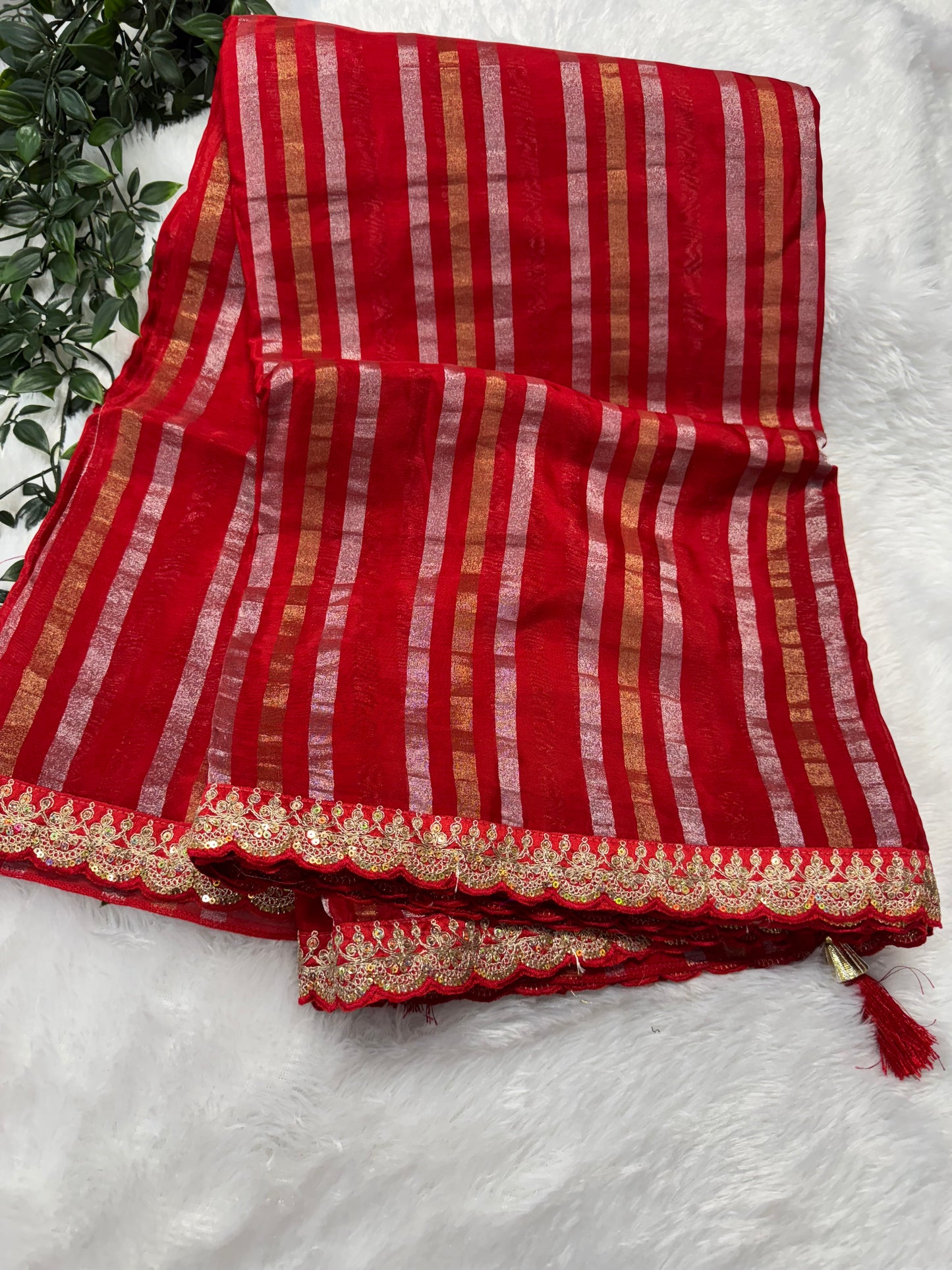 Kora tissue saree-SR1111G