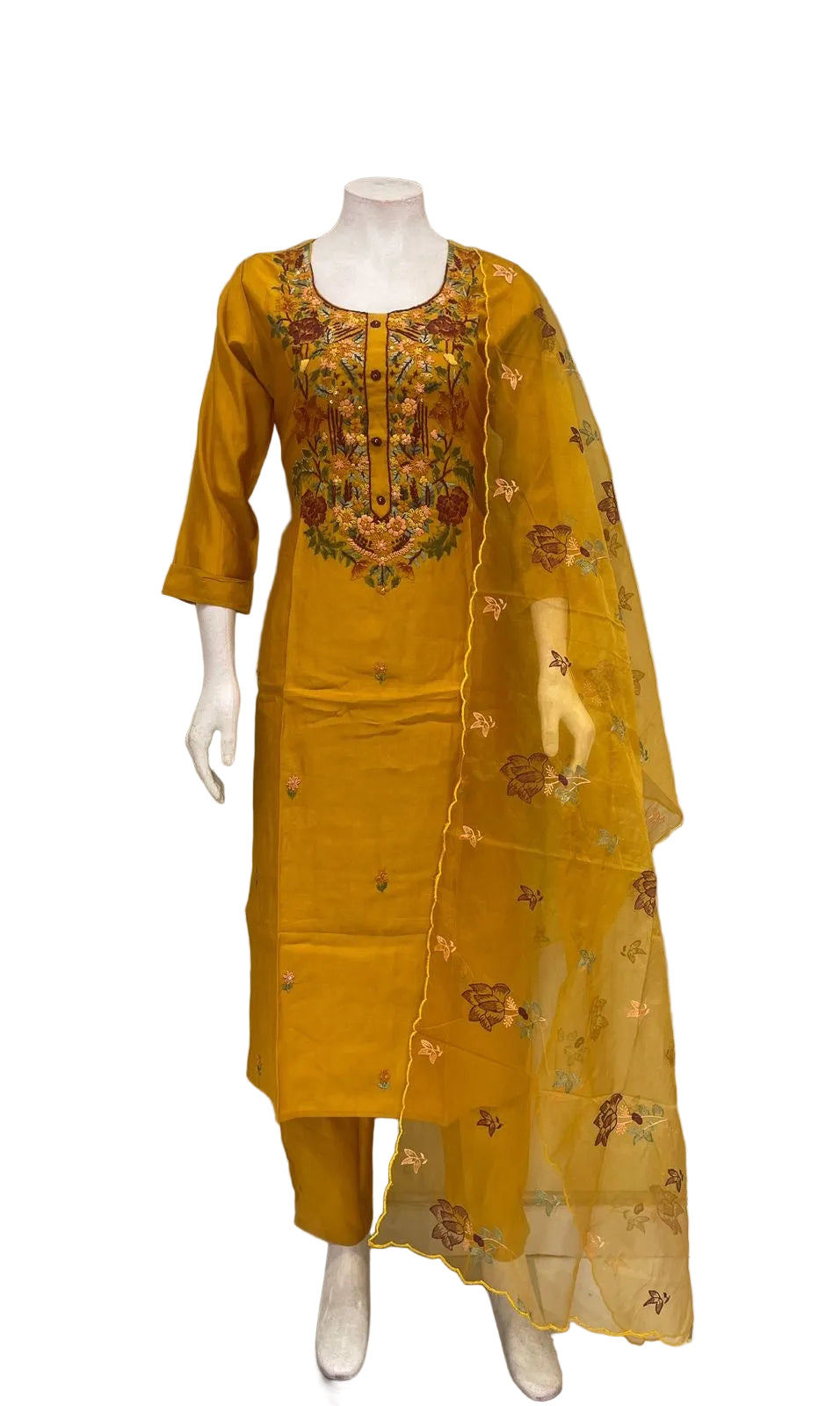 Chanderi silk suits-SRS1152B