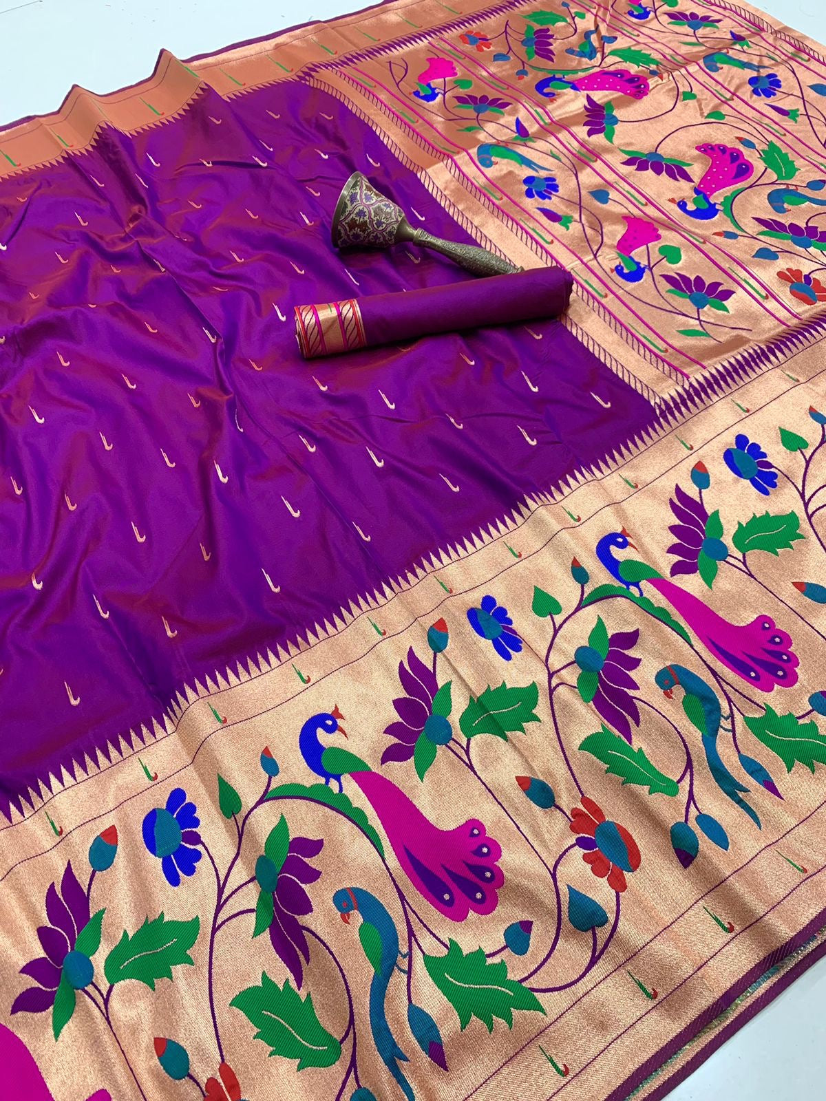 Paithani pattu saree-SRP012