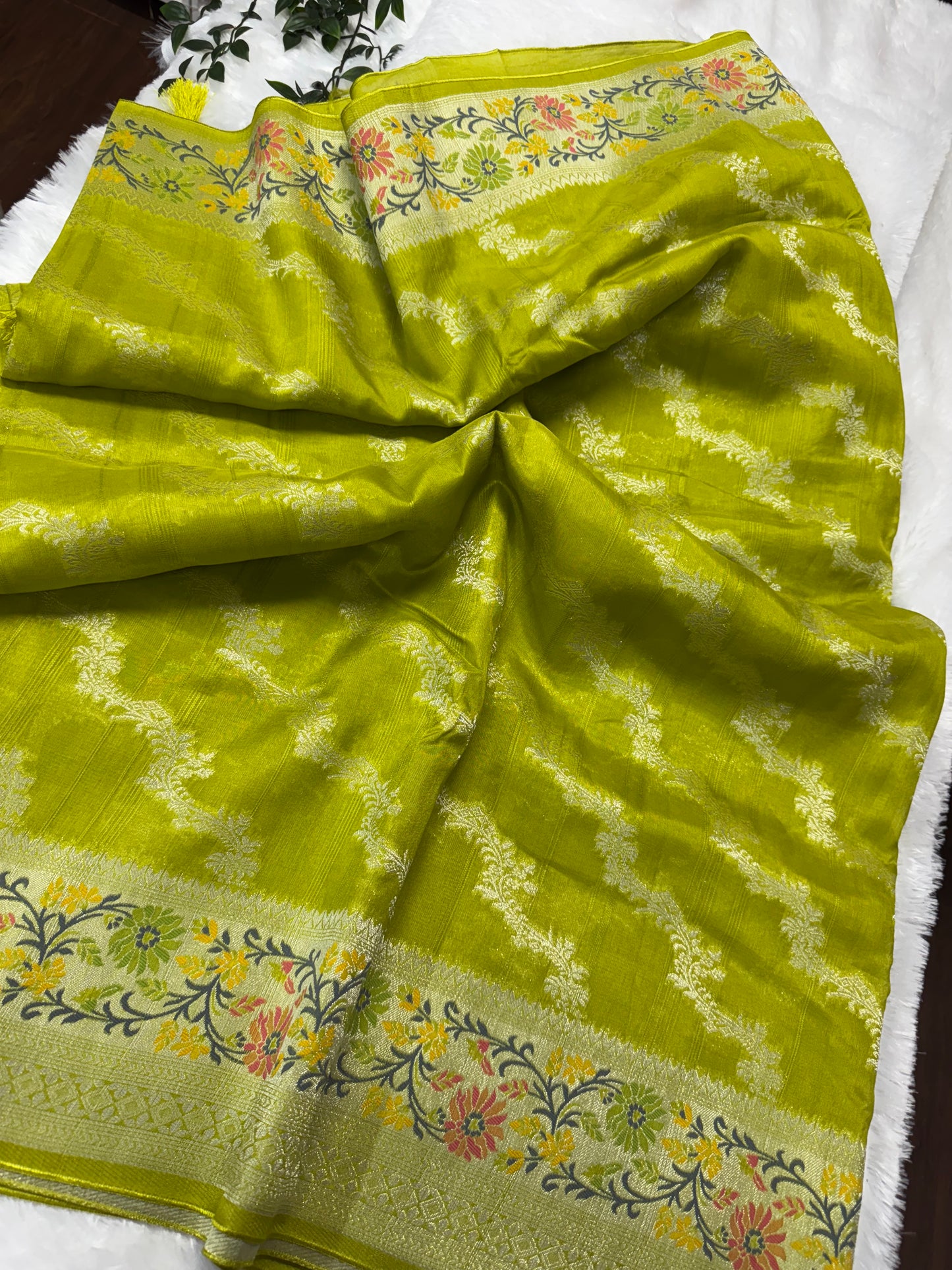 Pure Munga Tassar Paithani-SR1082A