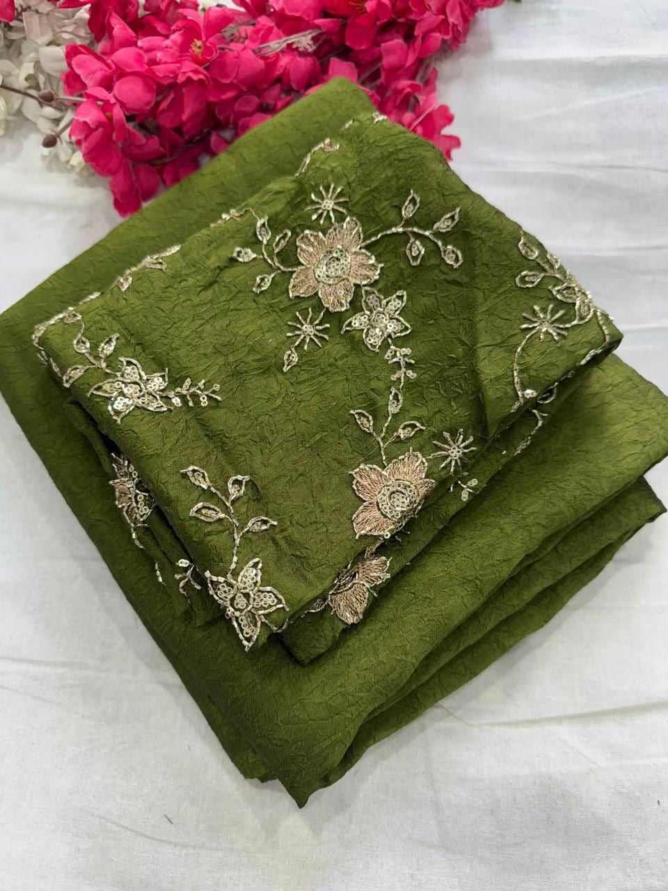 Rangoli crush saree-SR1213D