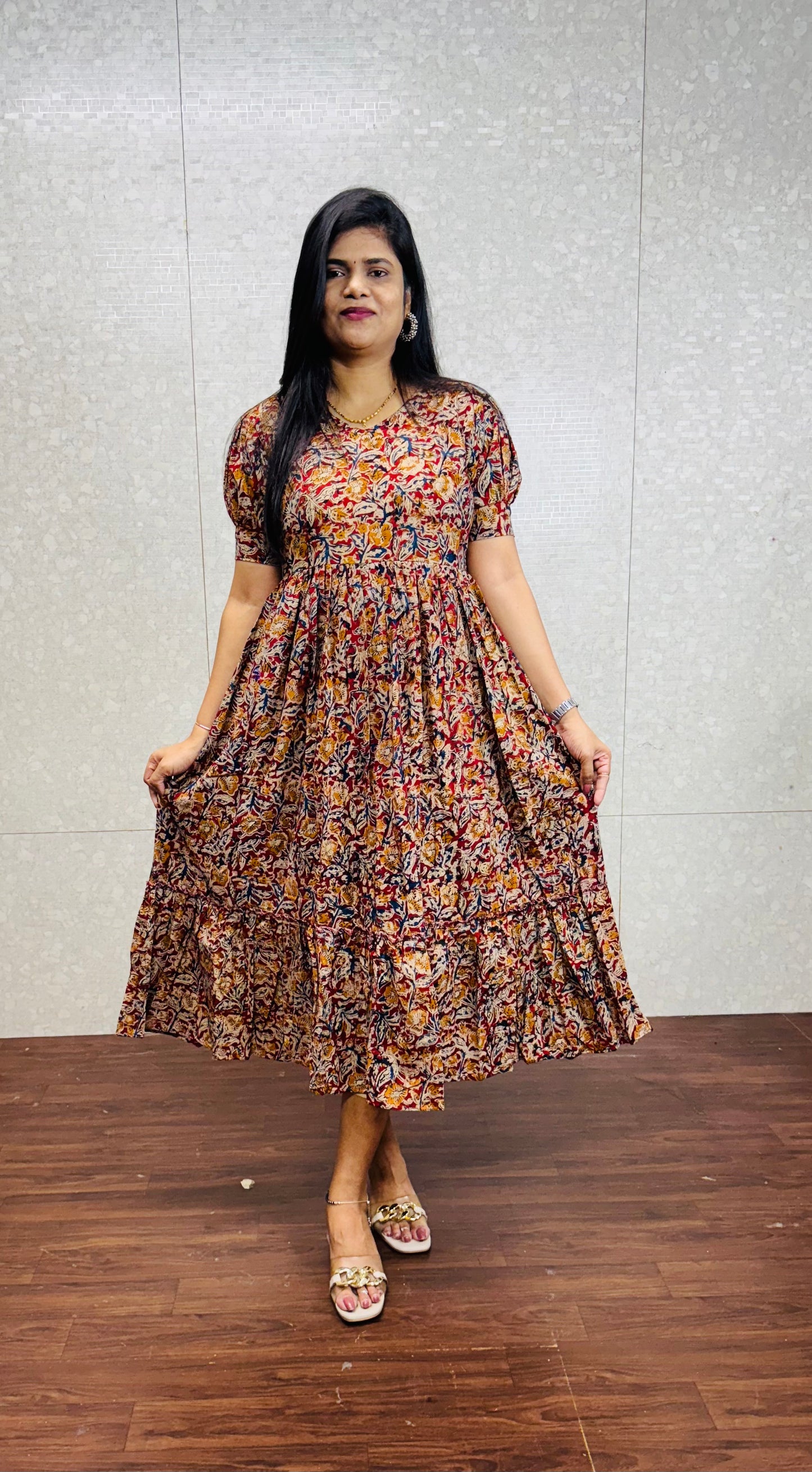 Kalamkari Frocks-SRF2006B
