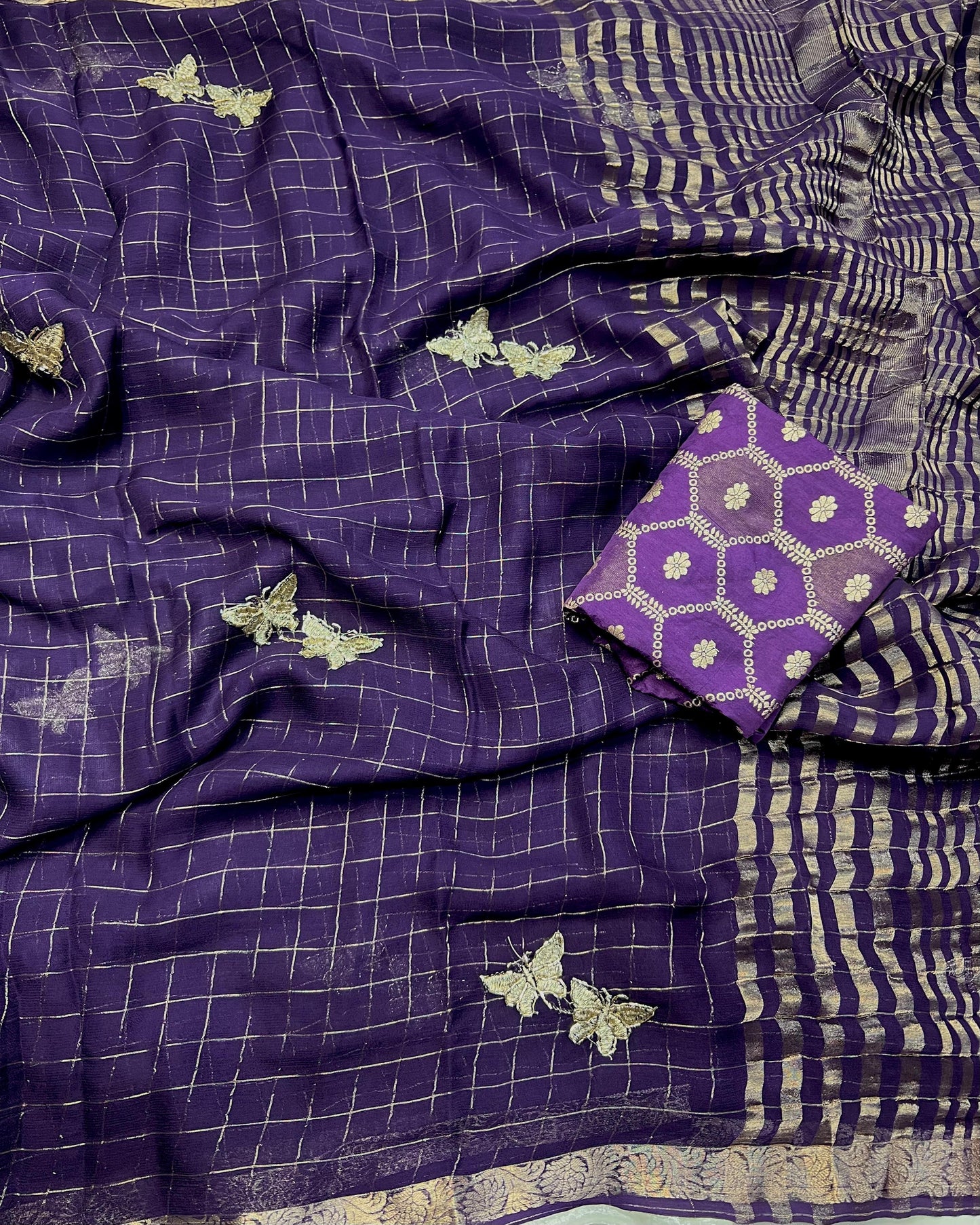Viscose Georget saree-SR1193E