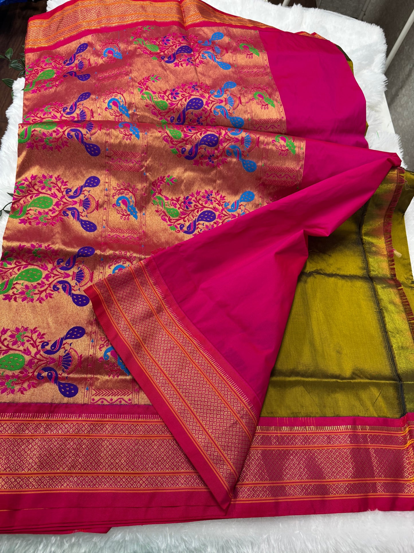 Narayanpet pattu saree-SR1029D