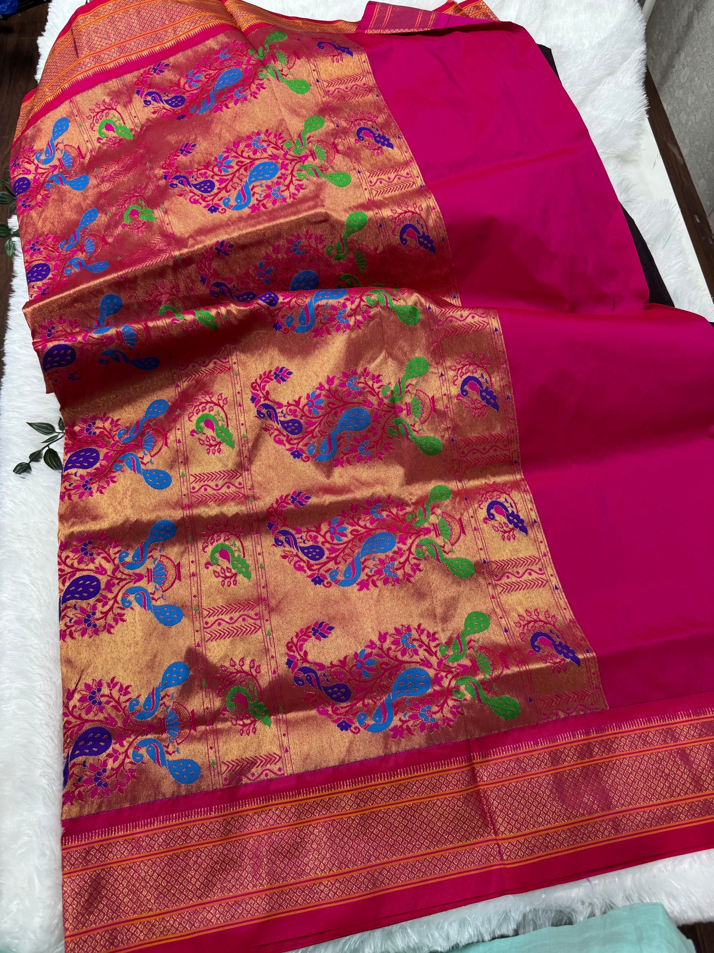 Narayanpet pattu saree-SR1029G